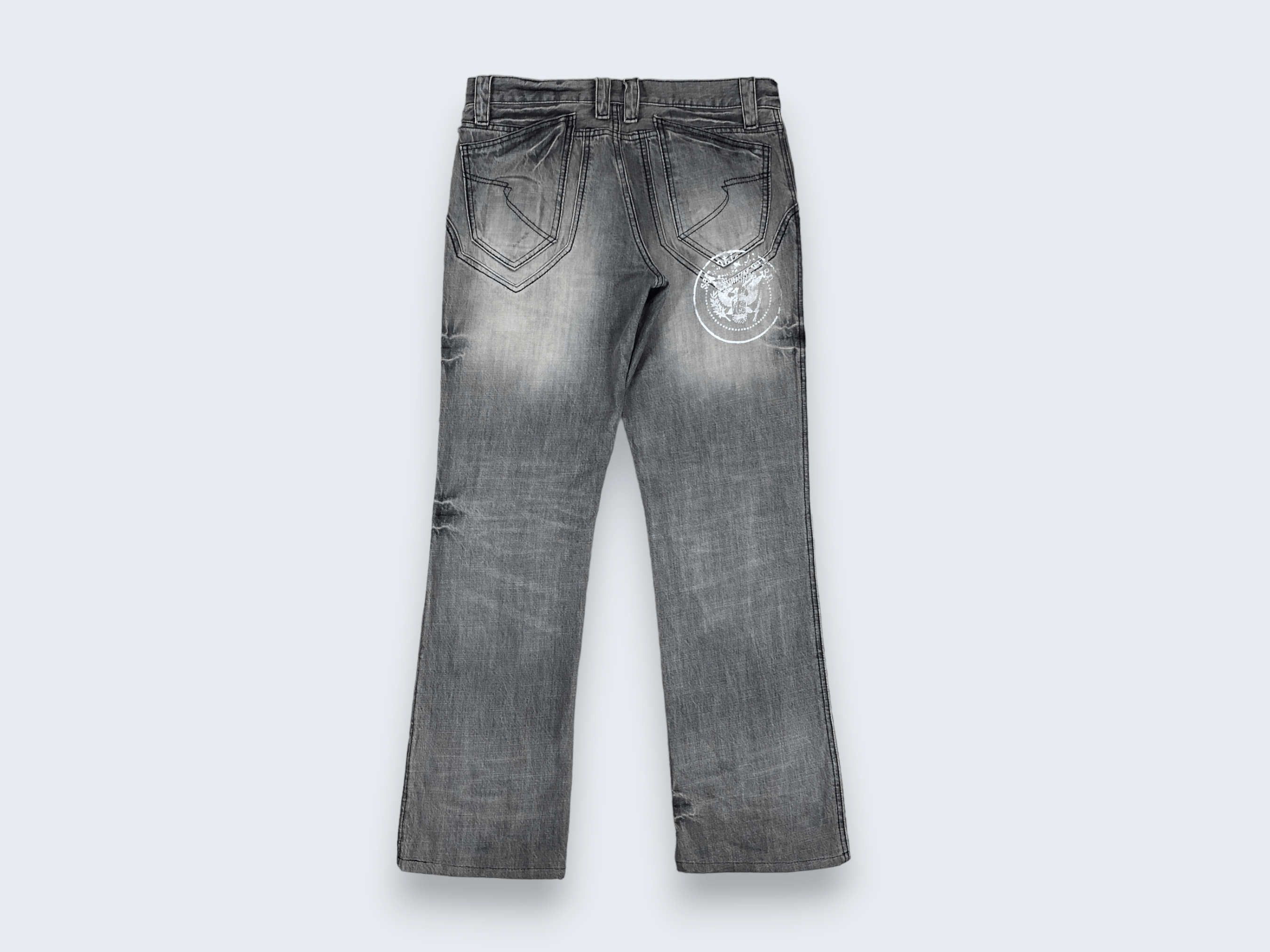 Japanese Brand × Vintage Vintage Semantic Design Jeans 33 x 31 L1270 Size US 33 - 5 Thumbnail