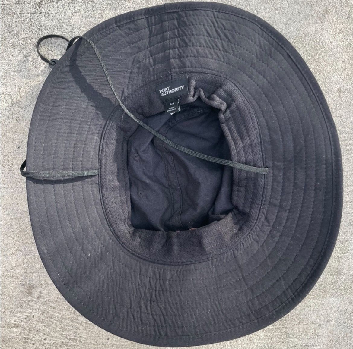 Port Authority Port Authority Black Boonie Hat – RAD Embroidery Size ONE SIZE - 4 Thumbnail