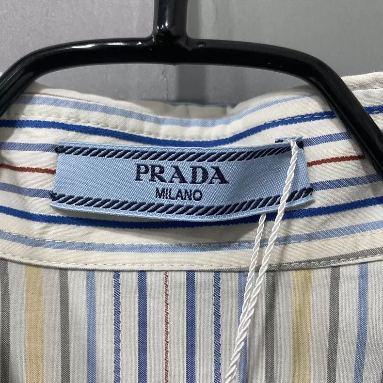 Prada Prada Mermaid long waist-length shirt dress 2502-Nextarrow Size XS / US 0-2 / IT 36-38 - 6 Thumbnail