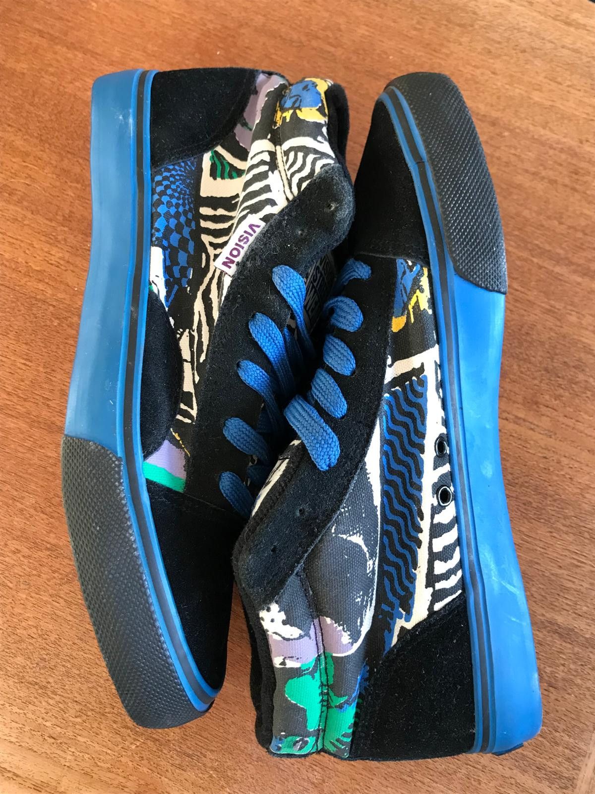 Vision Streetwear Vision Street Wear * Rare * NOS *Sk8 Old Skool * Hi-Topss ! Size US 9 / EU 42 - 7 Thumbnail