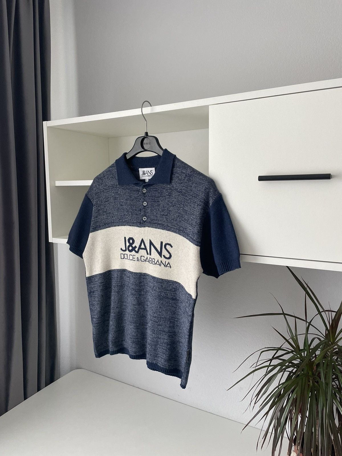 Dolce & Gabbana × Vintage Vintage Dolce & Gabbana Jeans Polos T Shirt Size L / US 10 / IT 46 - 2 Thumbnail