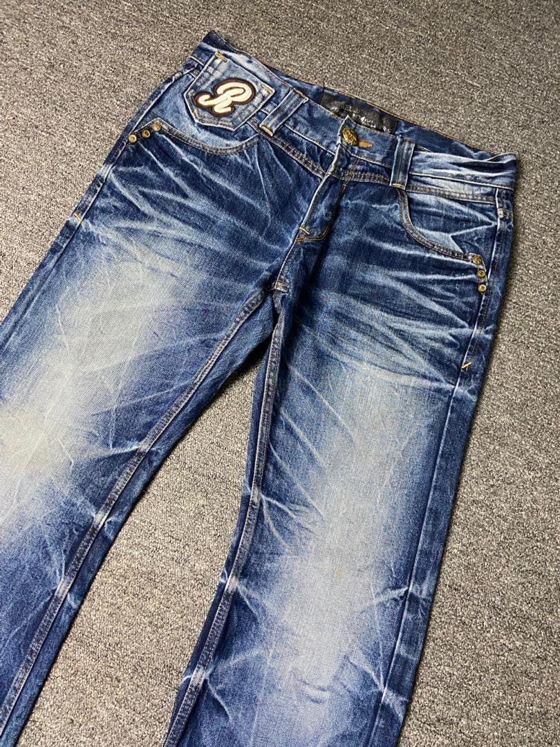 Japanese Brand 🔥Vintage RED PEPPER Distressed Denim Jeans🔥 (136) Size US 34 / EU 50 - 15 Thumbnail