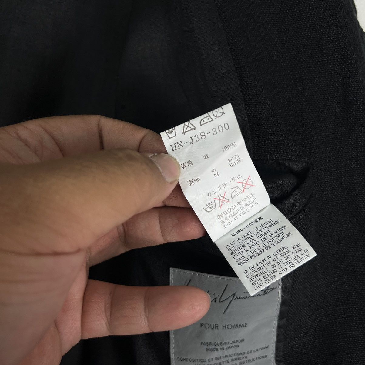 Yohji Yamamoto 🔥VTG YOHJI YAMAMOTO POUR HOMME AW1999 WOOL BUTTON JACKET Size US L / EU 52-54 / 3 - 19 Thumbnail