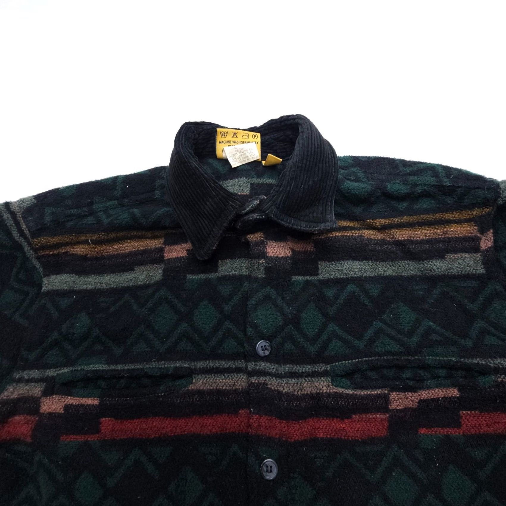 Vintage Outback Trading Southwestern Shirt Jacket Mens Large Wool Blend Shacket Size US L / EU 52-54 / 3 - 5 Thumbnail