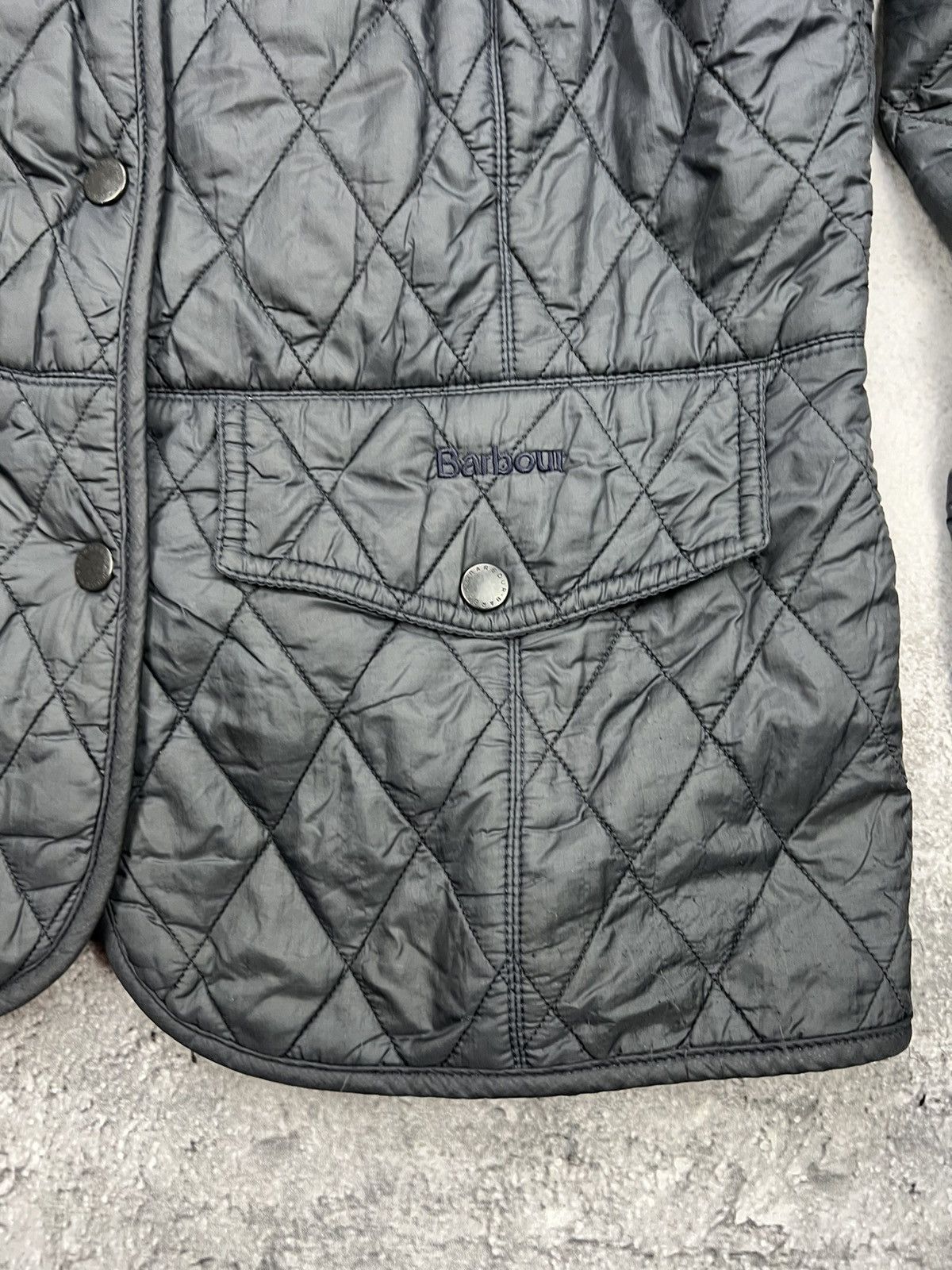 Barbour Barbour Quilted Jacket Black Womens Large Size L / US 10 / IT 46 - 4 Thumbnail
