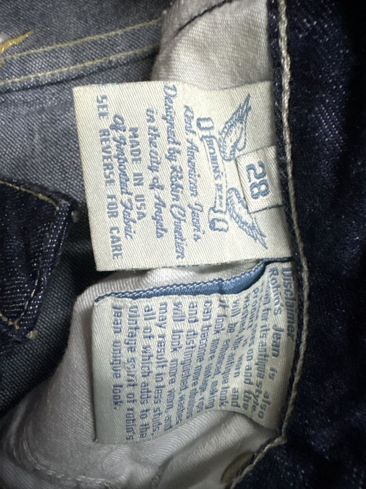 Robins Jeans 🔥Vtg ROBIN’S JEANS Gemstone Studded Flare Jeans Made In USA Size US 34 / EU 50 - 15 Thumbnail