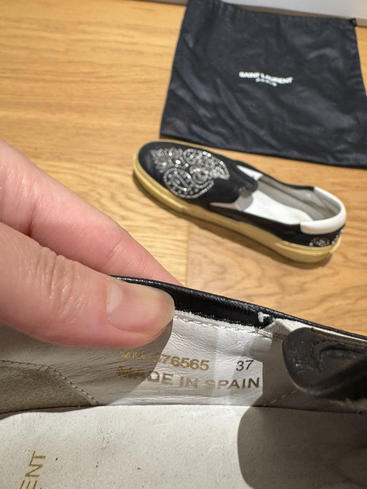 Saint Laurent Paris Saint Laurent slip on Size US 6 / IT 36 - 4 Thumbnail