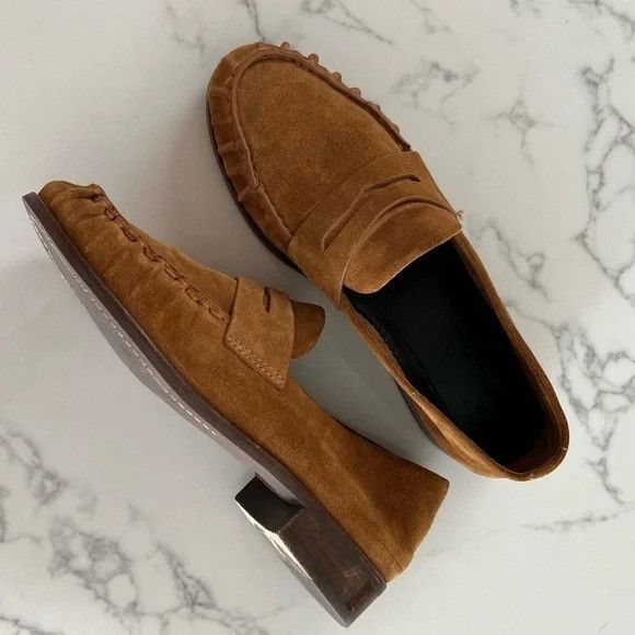 Rag & Bone Rag & Bone Sid Loafers – Tobacco Suede Size US 9.5 / IT 39.5 - 7 Thumbnail