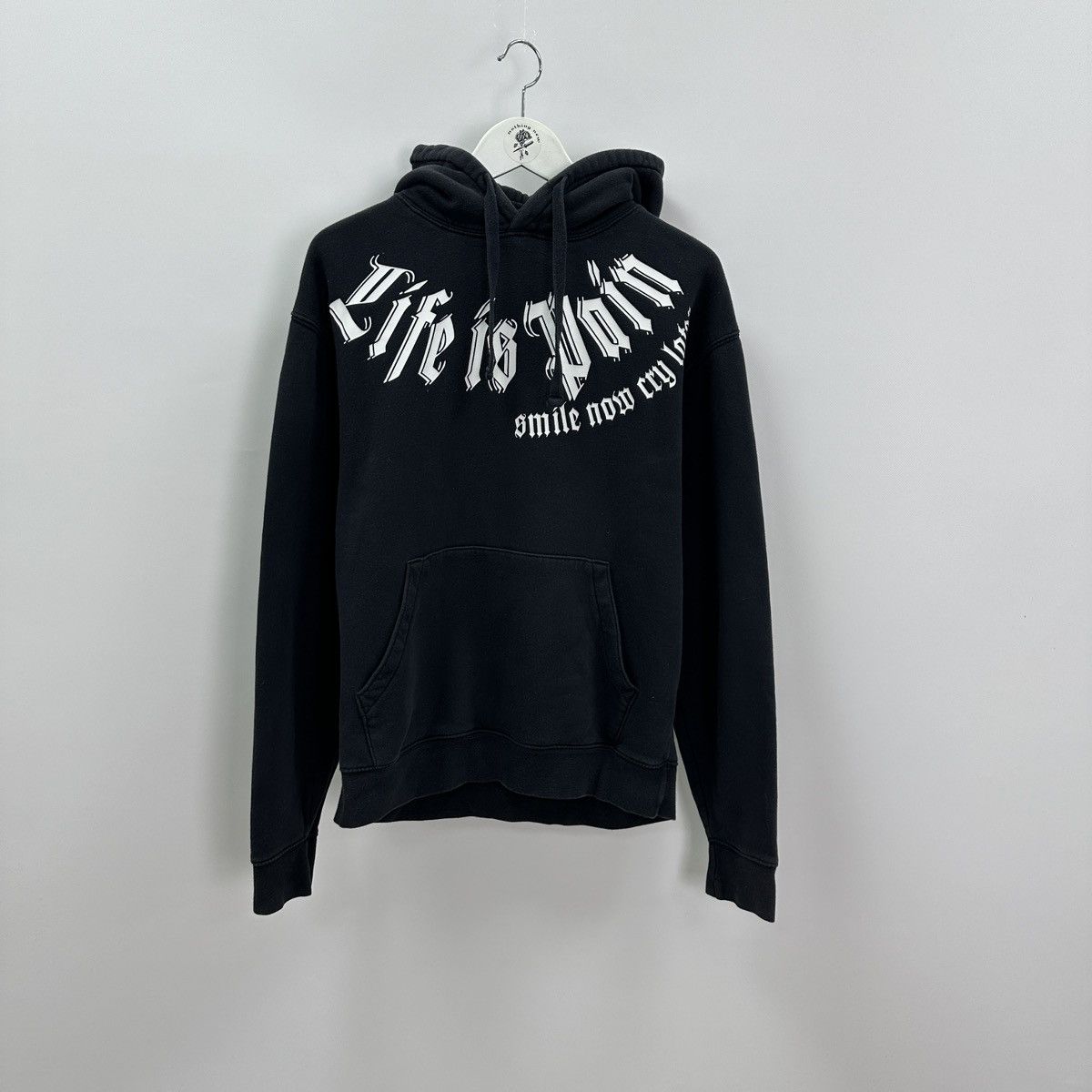 DC Comics Vintage 00s Joker Good Evening Bitches Pain hoodie y2k life Size US M / EU 48-50 / 2 - 2 Thumbnail