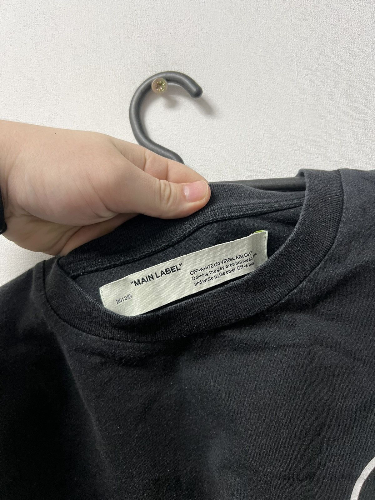 Off-White Off-White T-Shirt Big Logo Luxury Hype Rare Size US M / EU 48-50 / 2 - 6 Thumbnail
