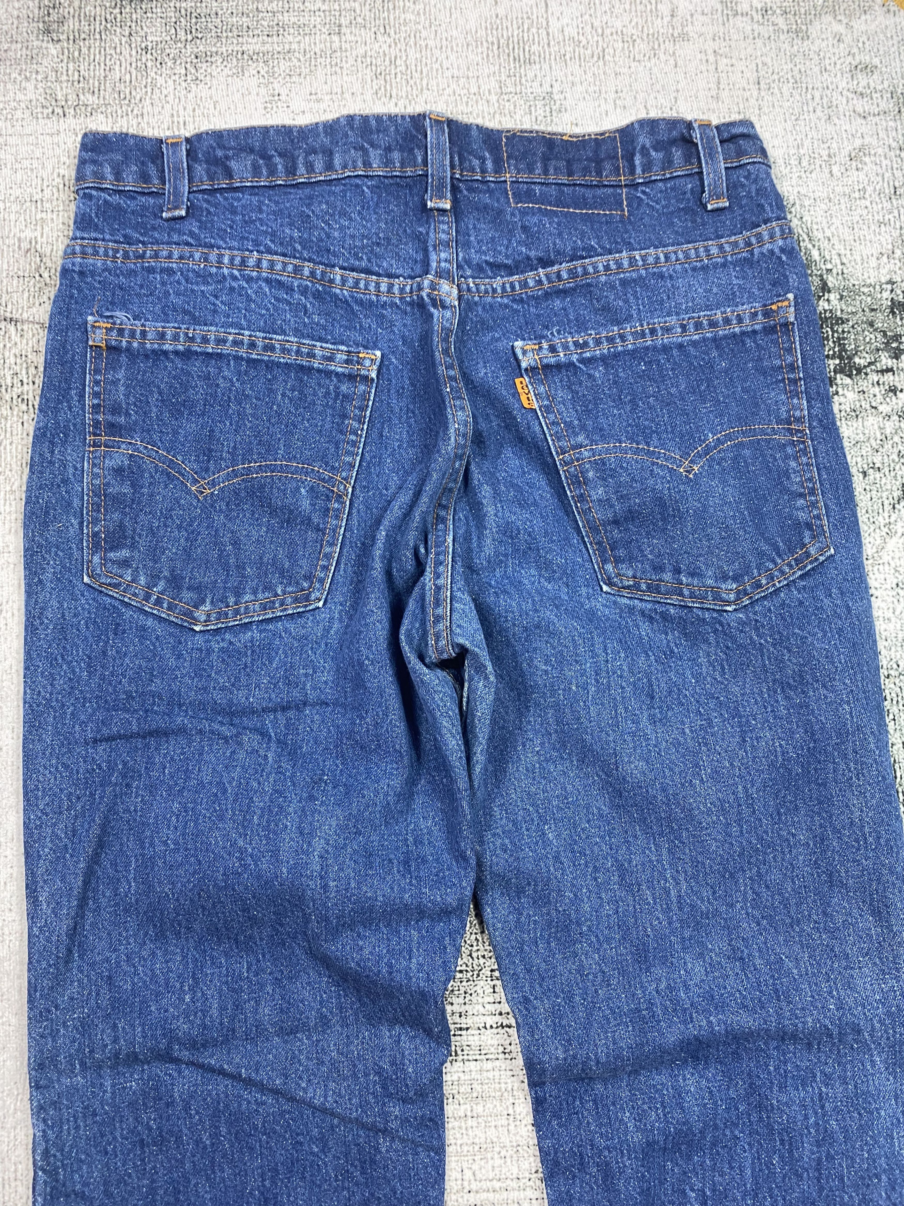 Levi's Vintage Clothing SICKS💥 517 Jeans Bootcut USA Orange Tab Vintage 80s Size US 32 / EU 48 - 10 Thumbnail