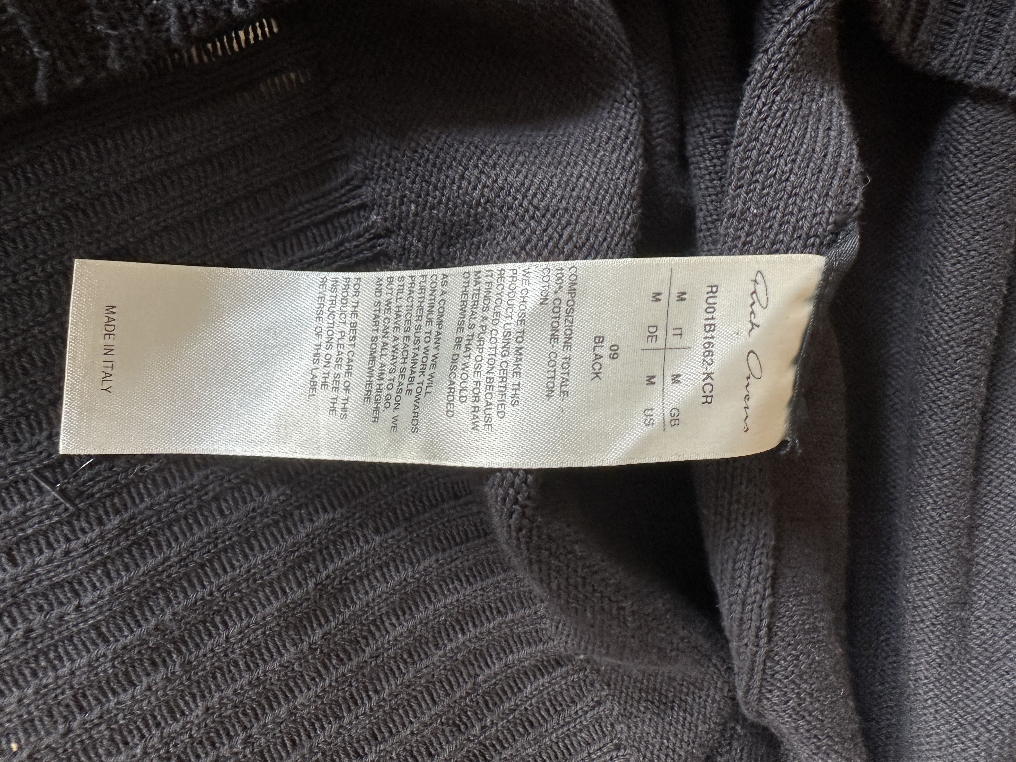 Rick Owens Rick Owens Fogachine Oversized Sweater Size US XXL / EU 58 / 5 - 6 Thumbnail
