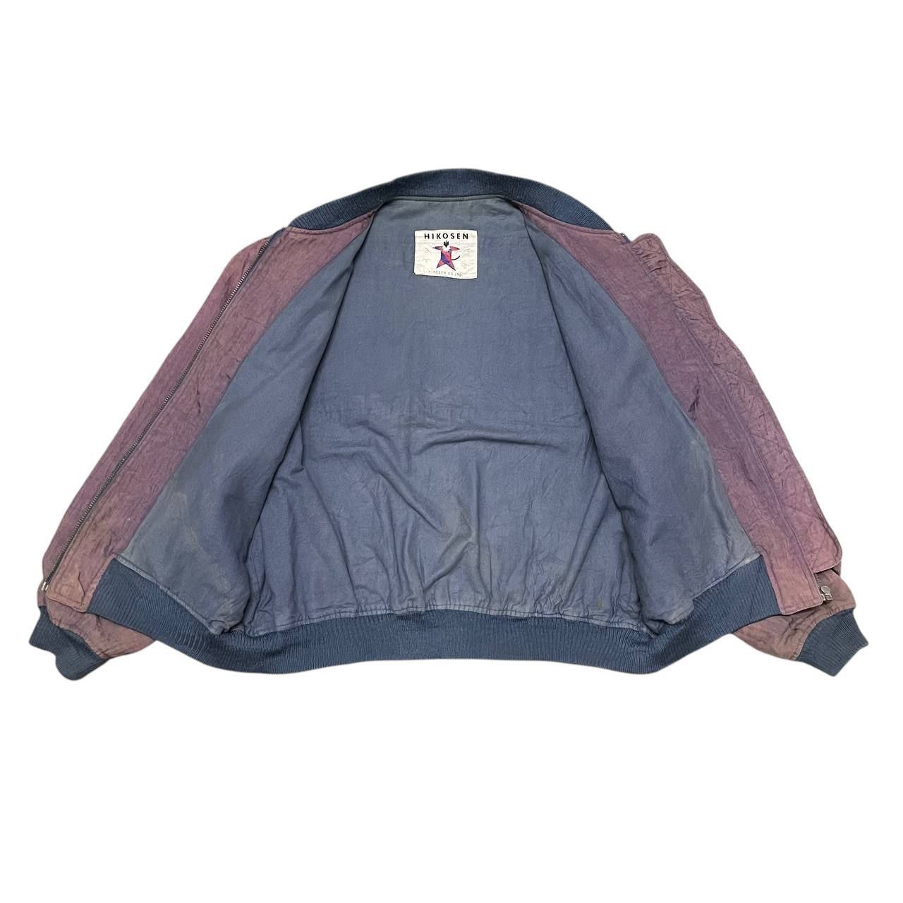 Vintage Vintage Hikosen Sunfaded Bomber Jacket Size US L / EU 52-54 / 3 - 9 Thumbnail