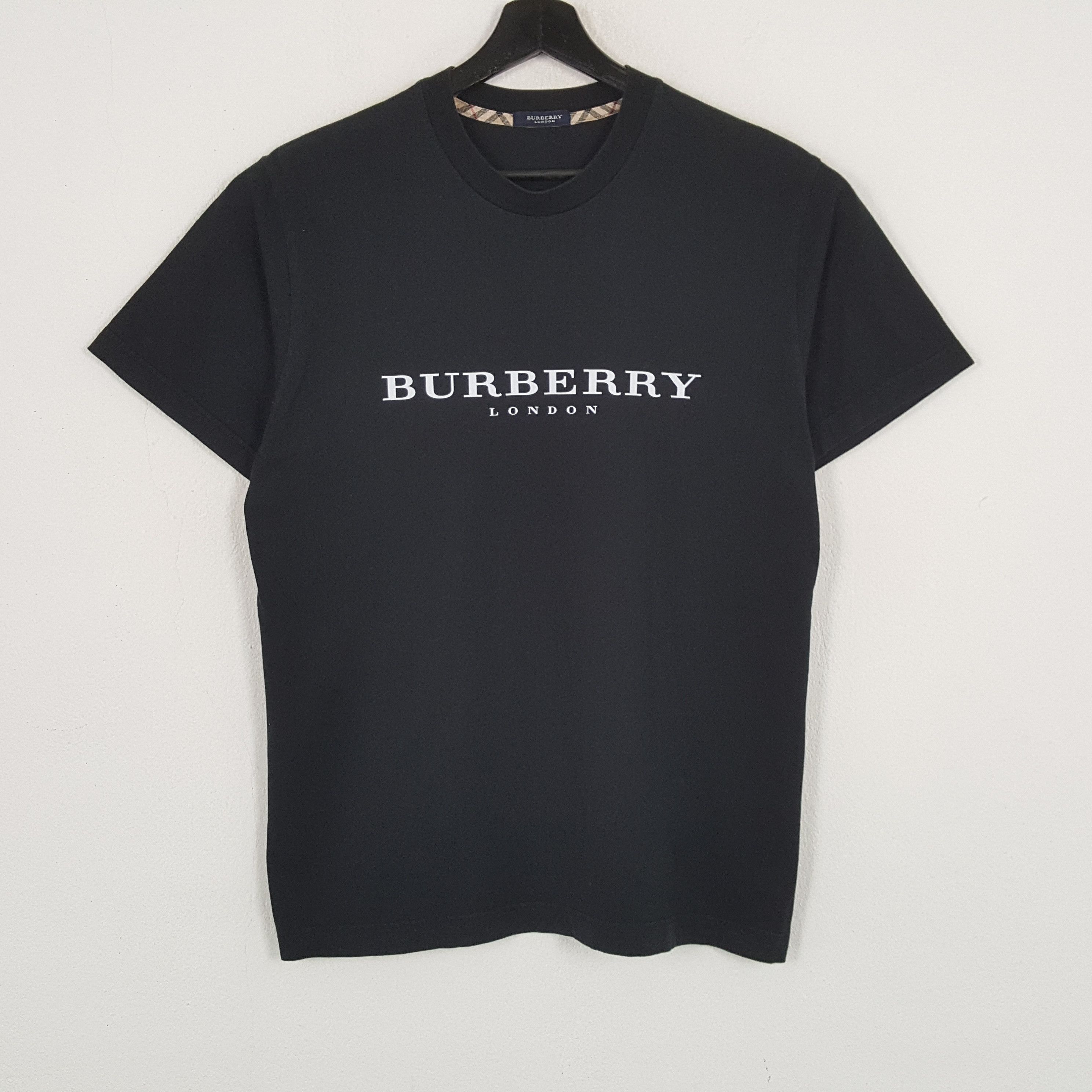 Burberry × Vintage BURBERRY LONDON Fashion Brand Custom Art Tshirt Size US M / EU 48-50 / 2 - 1 Thumbnail