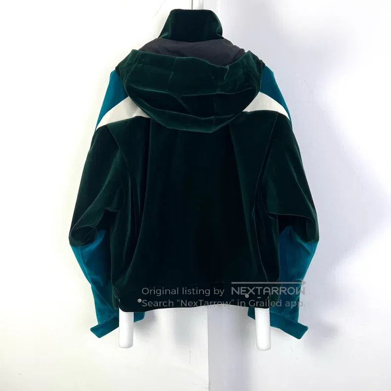 Louis Vuitton Louis Vuitton Lake Green Velvet Jacket Size US L / EU 52-54 / 3 - 2 Thumbnail