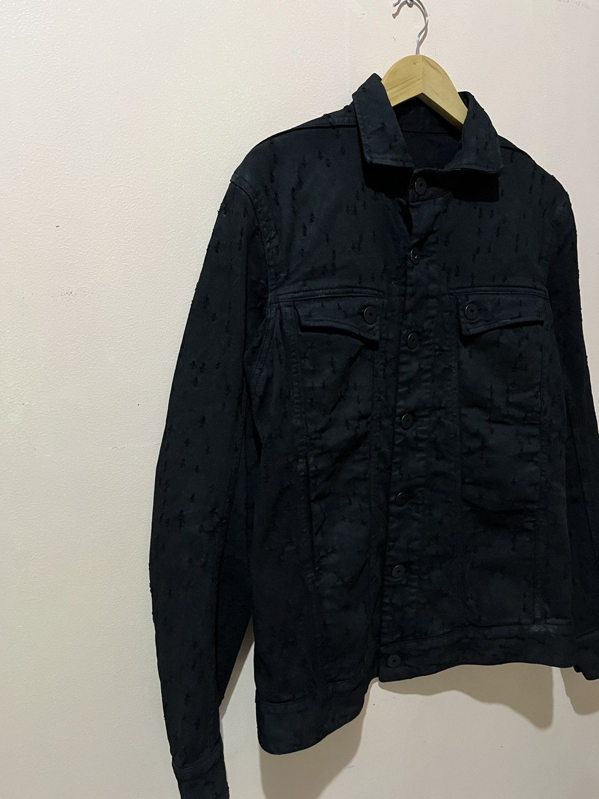 11 By Boris Bidjan Saberi S/S’17 - 11 By Boris Bidjan Saberi - Laser - Denim Jacket Size US L / EU 52-54 / 3 - 5 Thumbnail