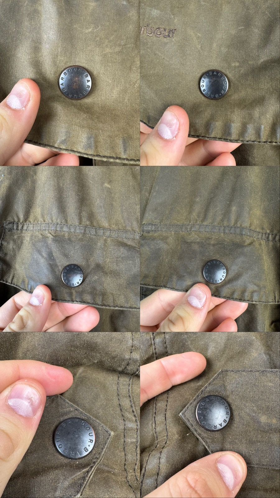Barbour Vintage Barbour A995 Trooper Waxed Cotton Jacket Mens Size US XL / EU 56 / 4 - 8 Thumbnail