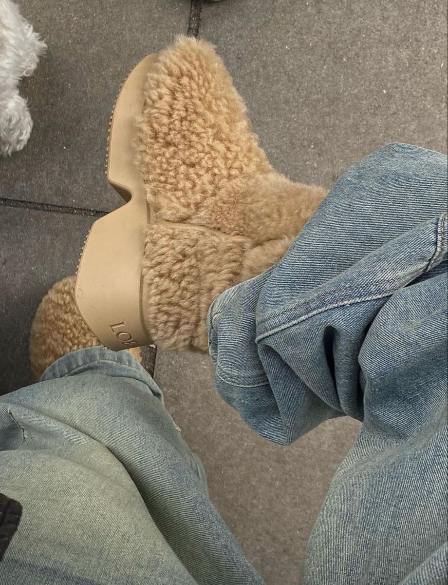 Loewe Loewe Wedge Shearling Boots Size US 5.5 / EU 38 - 2 Thumbnail