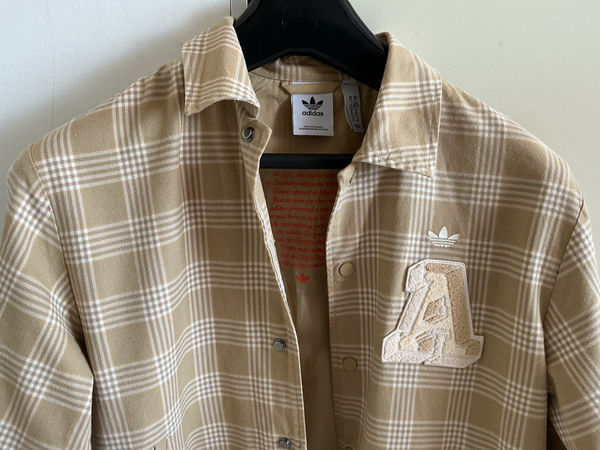 Adidas Adidas Originals Anniversary Plaid Jacket - Big Embroidery Size US M / EU 48-50 / 2 - 17 Thumbnail