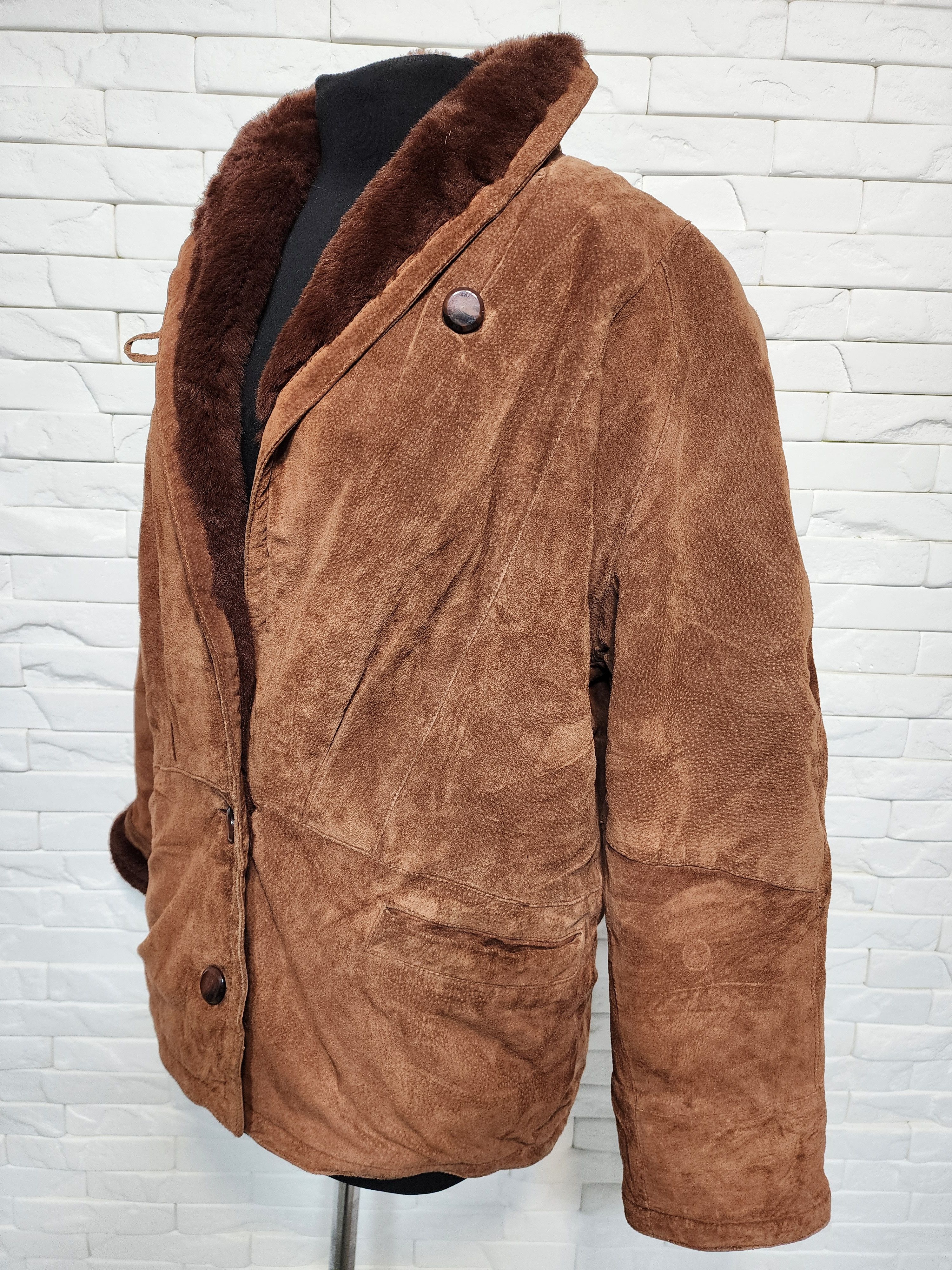 Other Women's Brown Fur Jacket Size XXL / US 16-18 / IT 52-54 - 2 Thumbnail