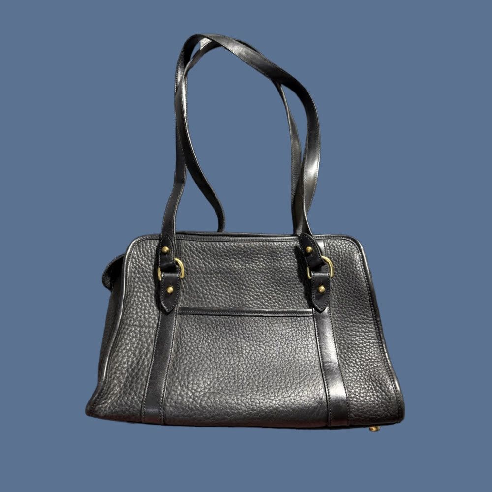 Dooney & Bourke Dooney & Bourke All Weather Leather Small Tote Pebbled Leather Black Handbag Size ONE SIZE - 1 Thumbnail
