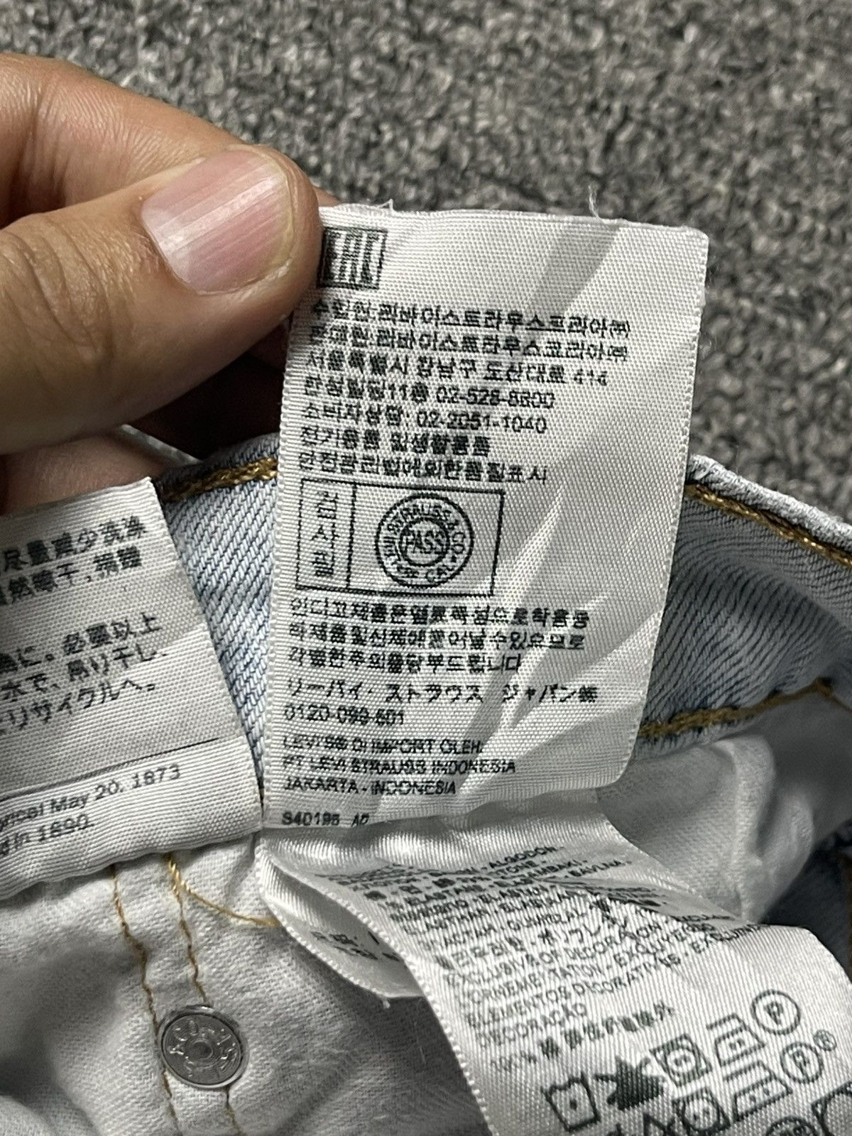 Levi's × Vintage Vintage LEVIS STRAUSS & CO Baggy Jeans (91) Size US 32 / EU 48 - 9 Thumbnail