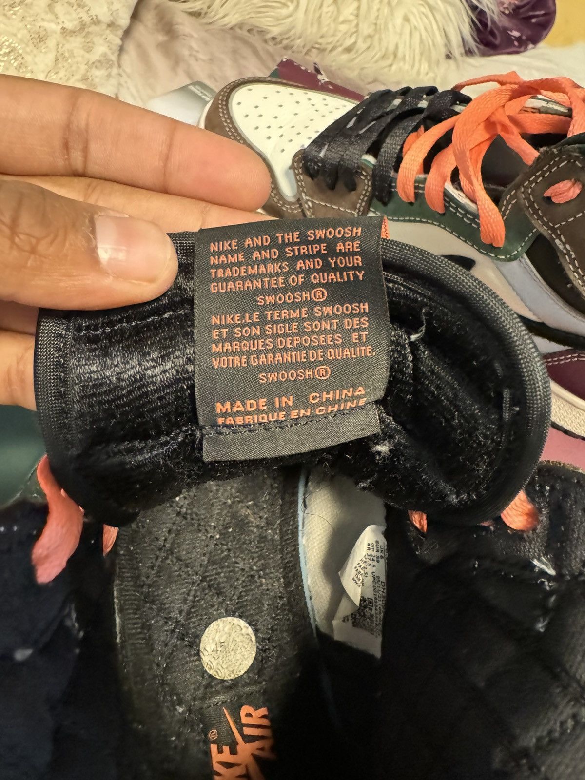 Nike Air Jordan 1 “Hand Crafted” Size US 8 / IT 38 - 5 Thumbnail