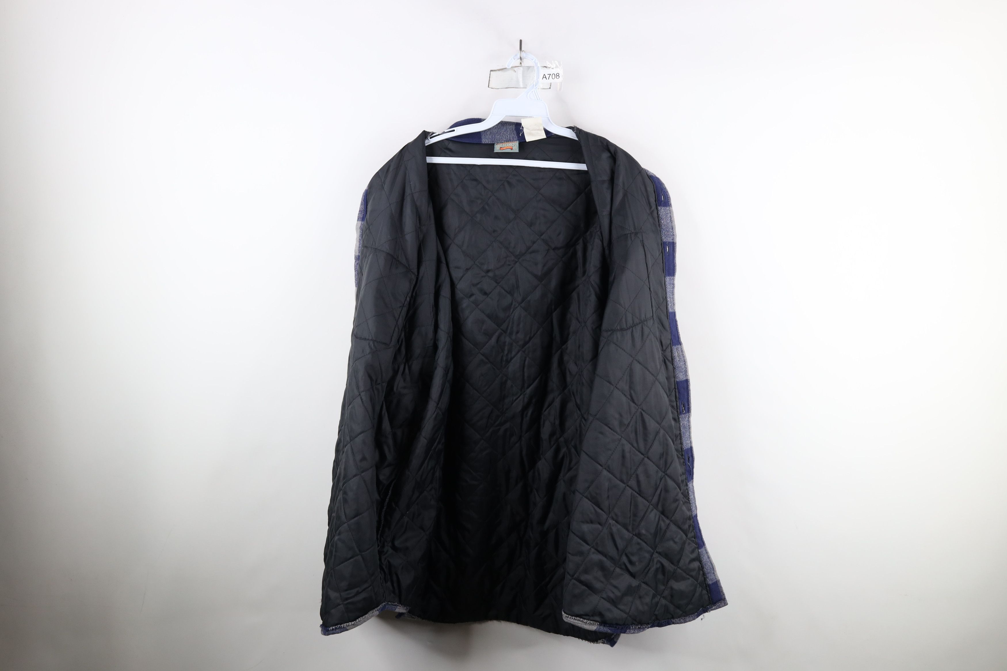 Vintage Vintage 90s Streetwear Flannel Button Shirt Jacket Jac USA Size US XXL / EU 58 / 5 - 13 Thumbnail