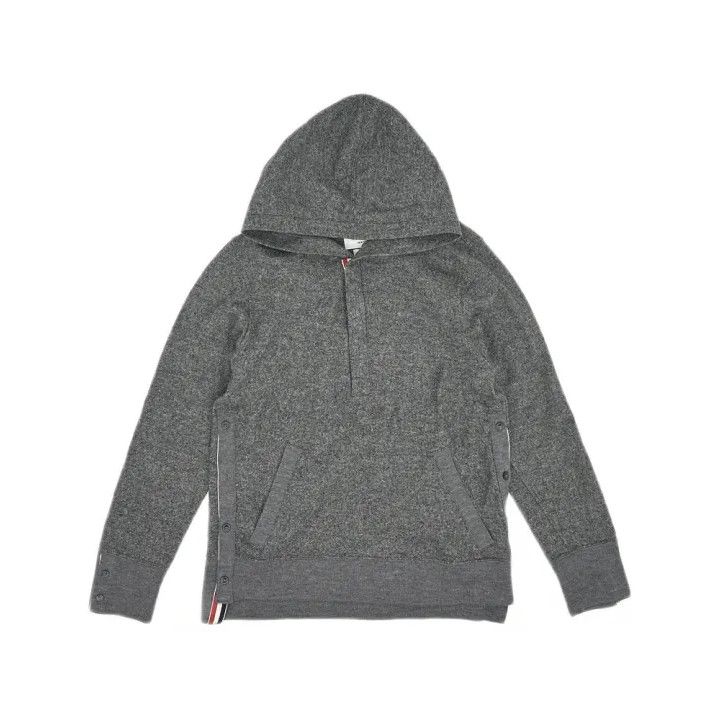 Thom Browne Thom Browne Stylish Casual Gray Hoodie Size US M / EU 48-50 / 2 - 1 Thumbnail