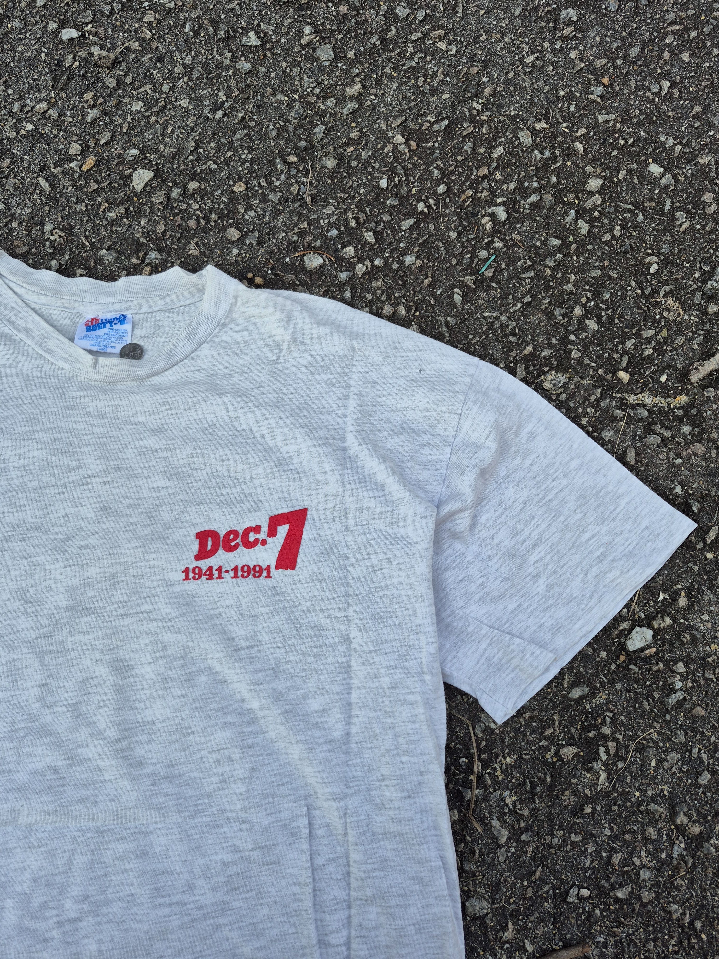 Vintage 🔥 Vintage 90s Hawaii Pearl Harbour Tee Size US L / EU 52-54 / 3 - 6 Thumbnail