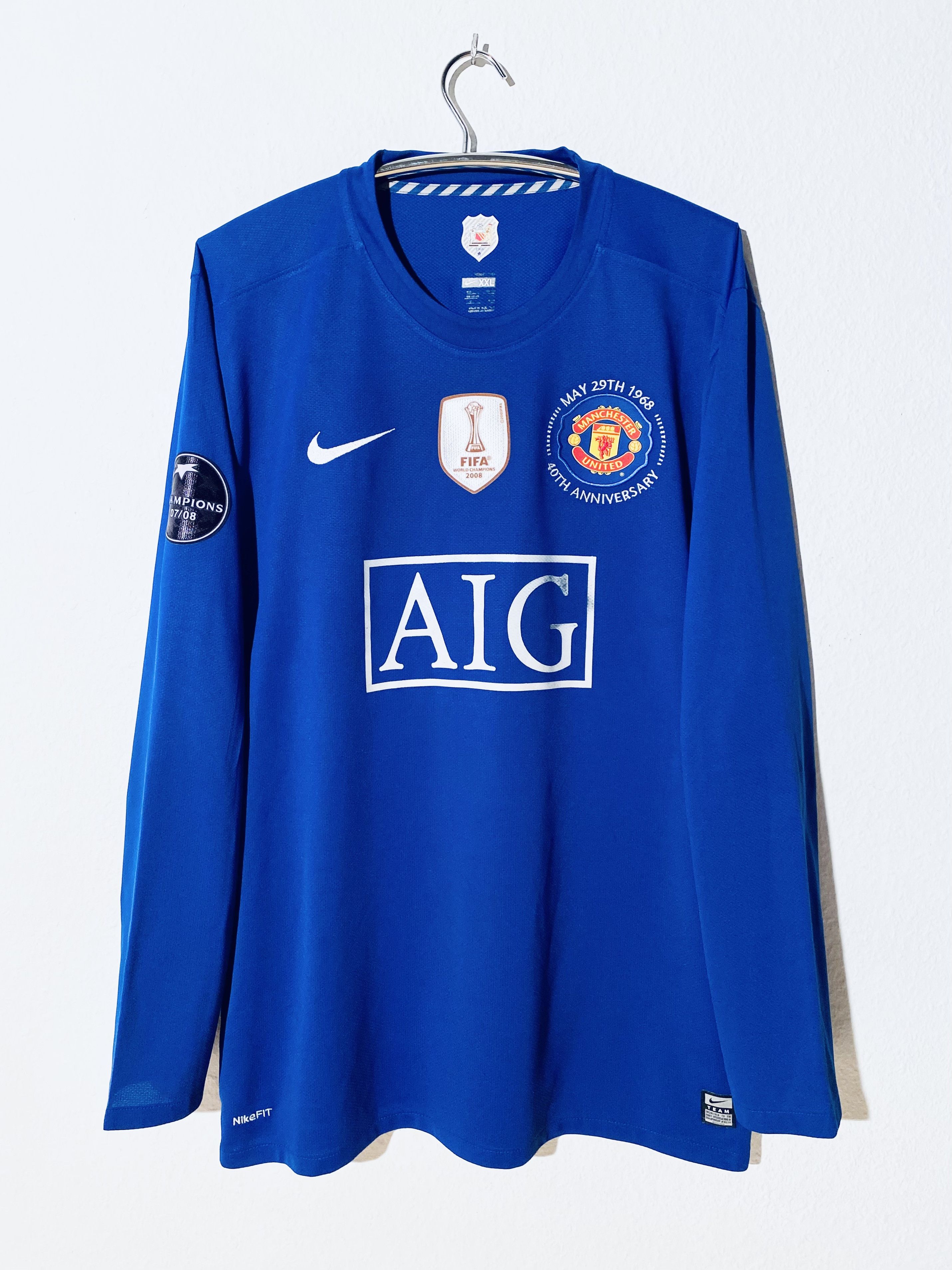 Nike Manchester United *Ronaldo* Third Jersey 2008 - 2009 Size US XXL / EU 58 / 5 - 2 Thumbnail