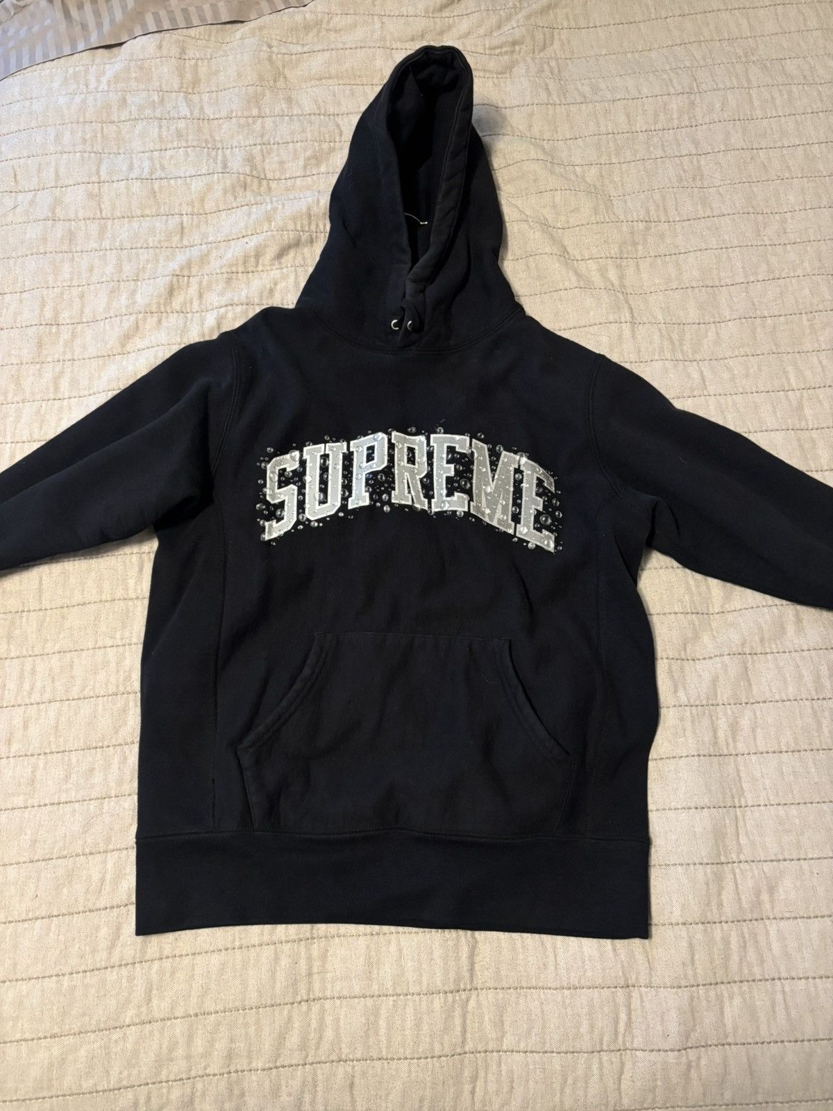 Supreme Supreme black hoodie bubble size small Size US S / EU 44-46 / 1 - 1 Thumbnail