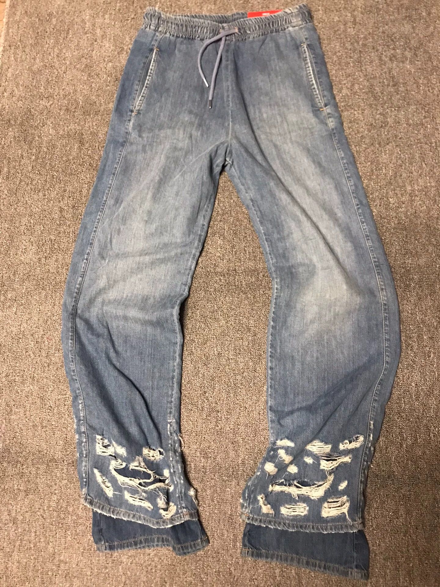 Diesel Diesel Denim Distressed Washed Runway Oversized Denim Set Size US S / EU 44-46 / 1 - 7 Thumbnail