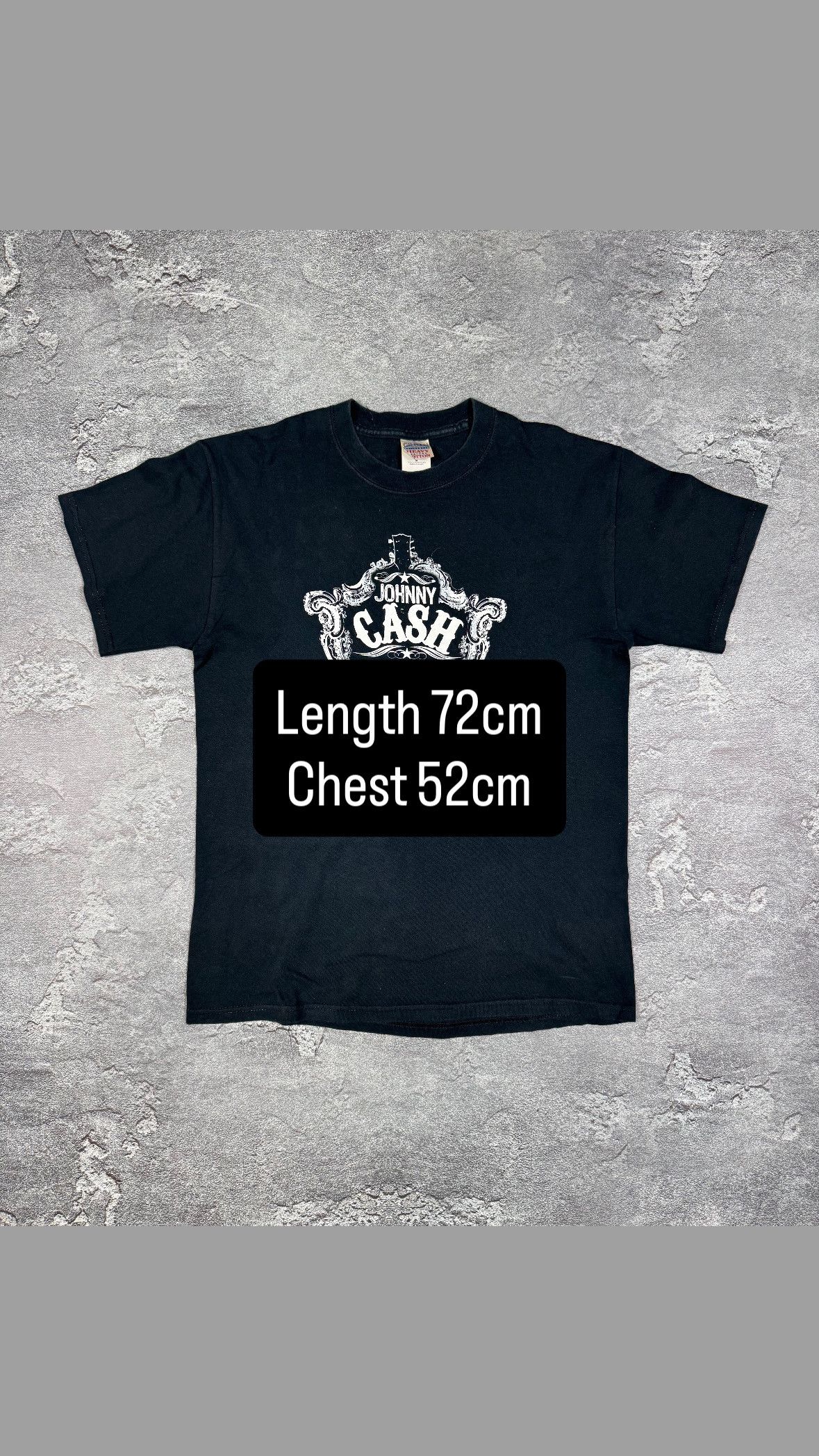 Band Tees Johnny Cash Faded Band T-Shirt Tee Size M Streetwear Size US M / EU 48-50 / 2 - 2 Thumbnail
