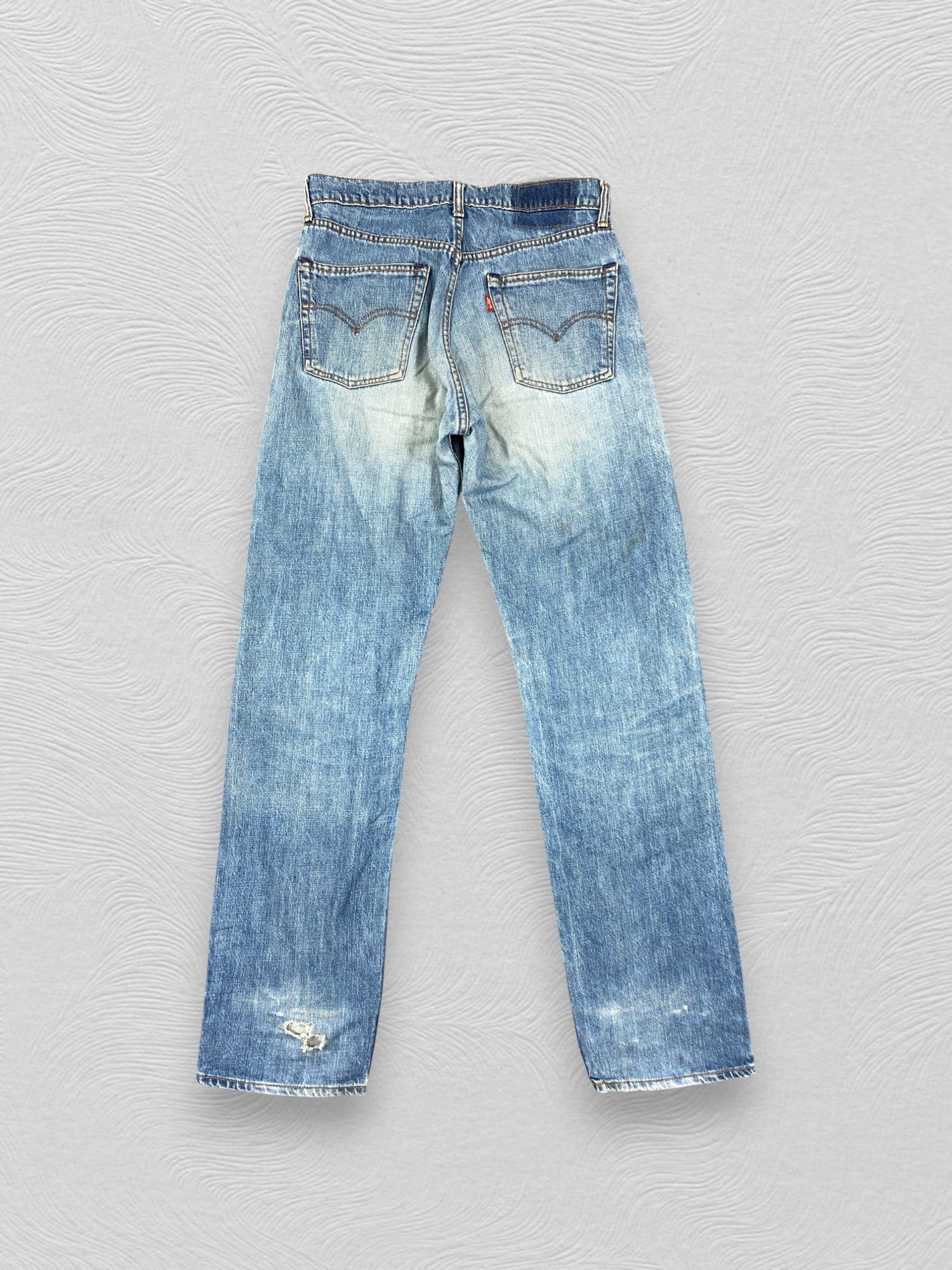 Levi's Faded Blue Vintage Levi's Denim Jeans 31x33.5 - JN3321 Size US 31 - 2 Thumbnail