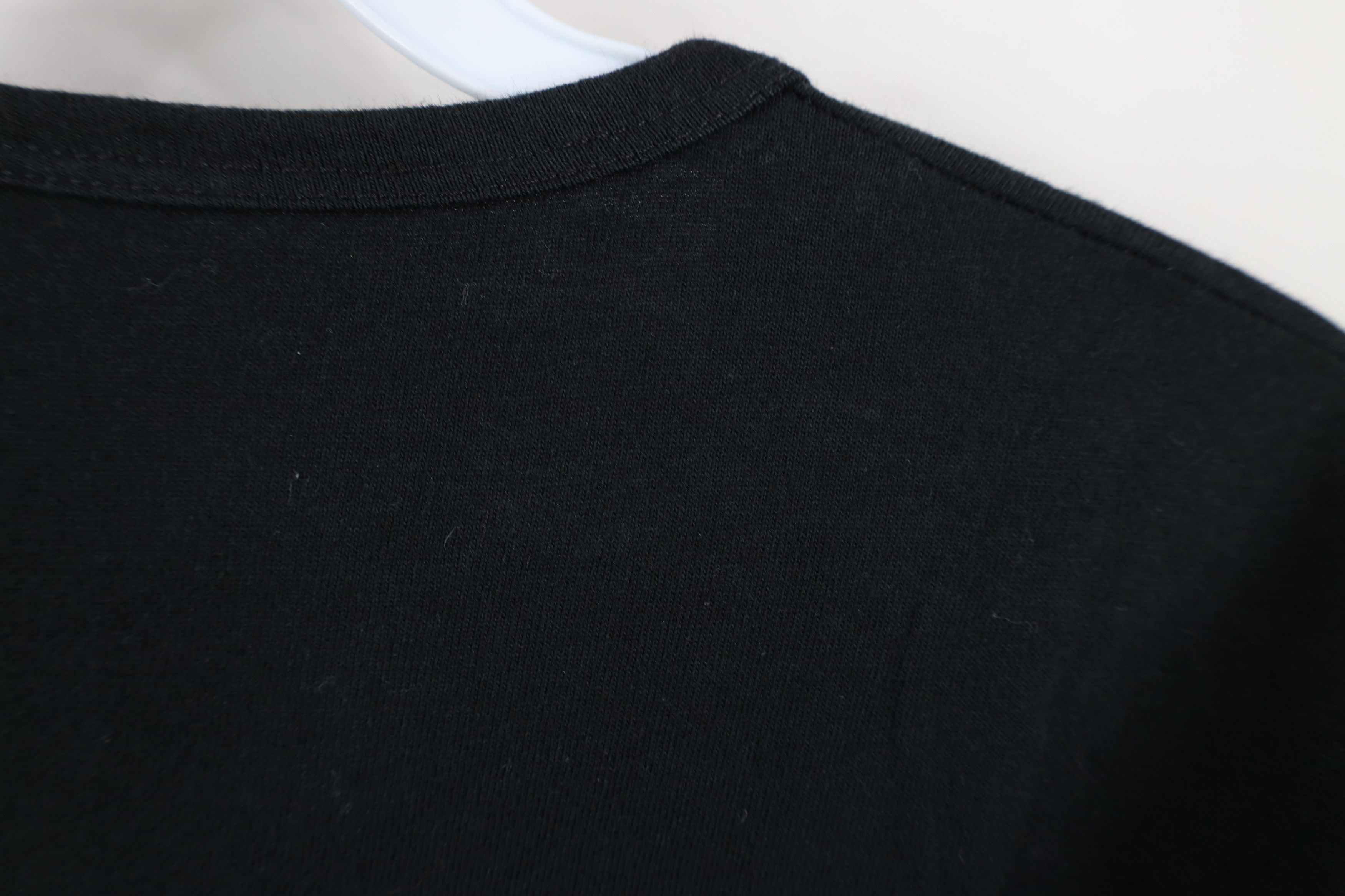 Vintage Vintage 90s Streetwear Short Sleeve T-Shirt Black Cotton USA Size L / US 10 / IT 46 - 8 Thumbnail