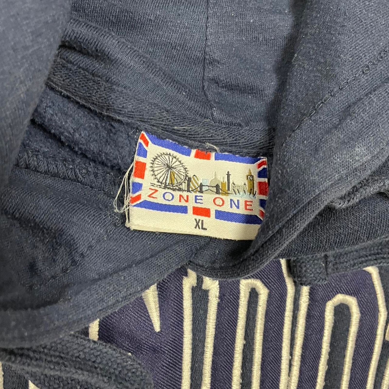 & Other Stories Navy blue London England hoodie with embroidered logo Size X Size US XL / EU 56 / 4 - 2 Thumbnail