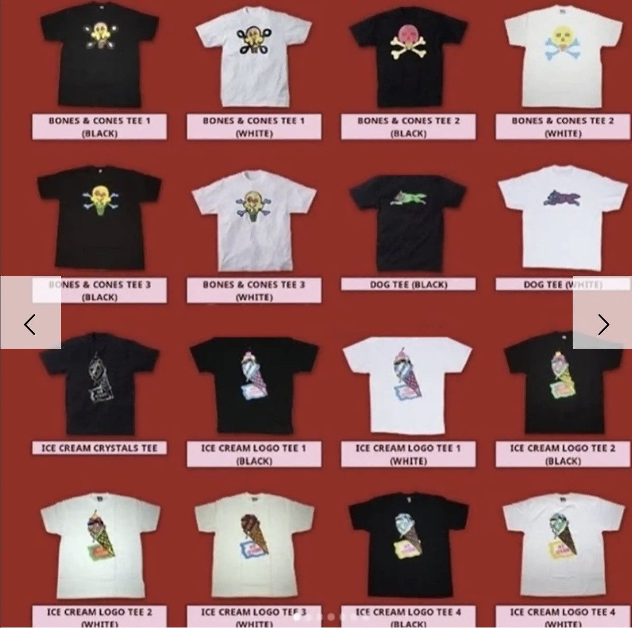 Icecream SS 2007 BBC Ice Cream Season 5 ‘Cones & Bones’ Tee Size US L / EU 52-54 / 3 - 5 Thumbnail