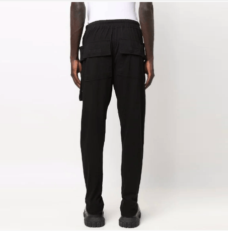 Rick Owens Drkshdw Rick Owens DRKSHDW Black Cargo Pants Men's Size M Size US 28 / EU 44 - 2 Thumbnail