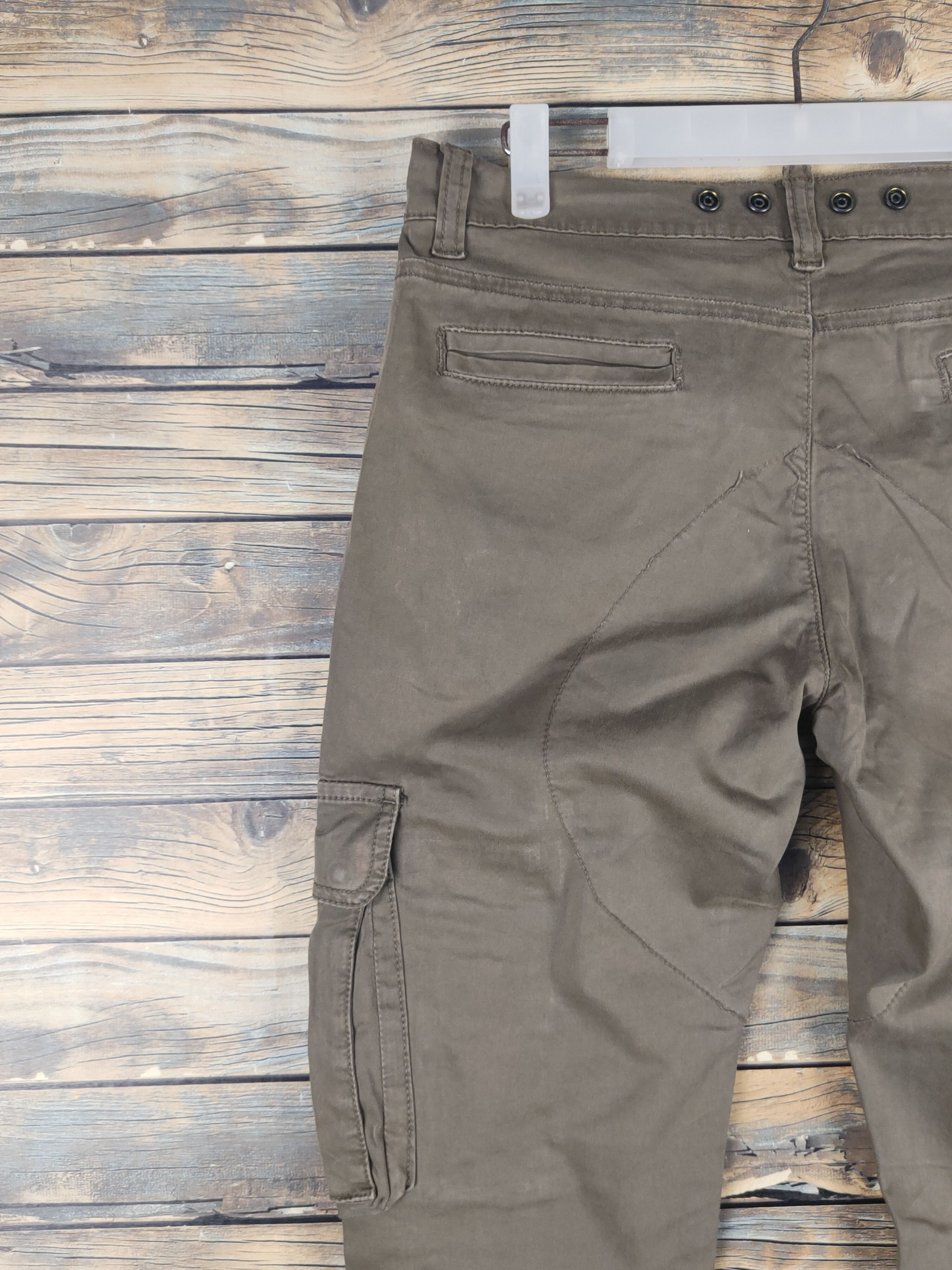 Japanese Brand DL Zara Brown Multipocket Tactical Cargo Pants #1574 Size US 31 - 8 Thumbnail