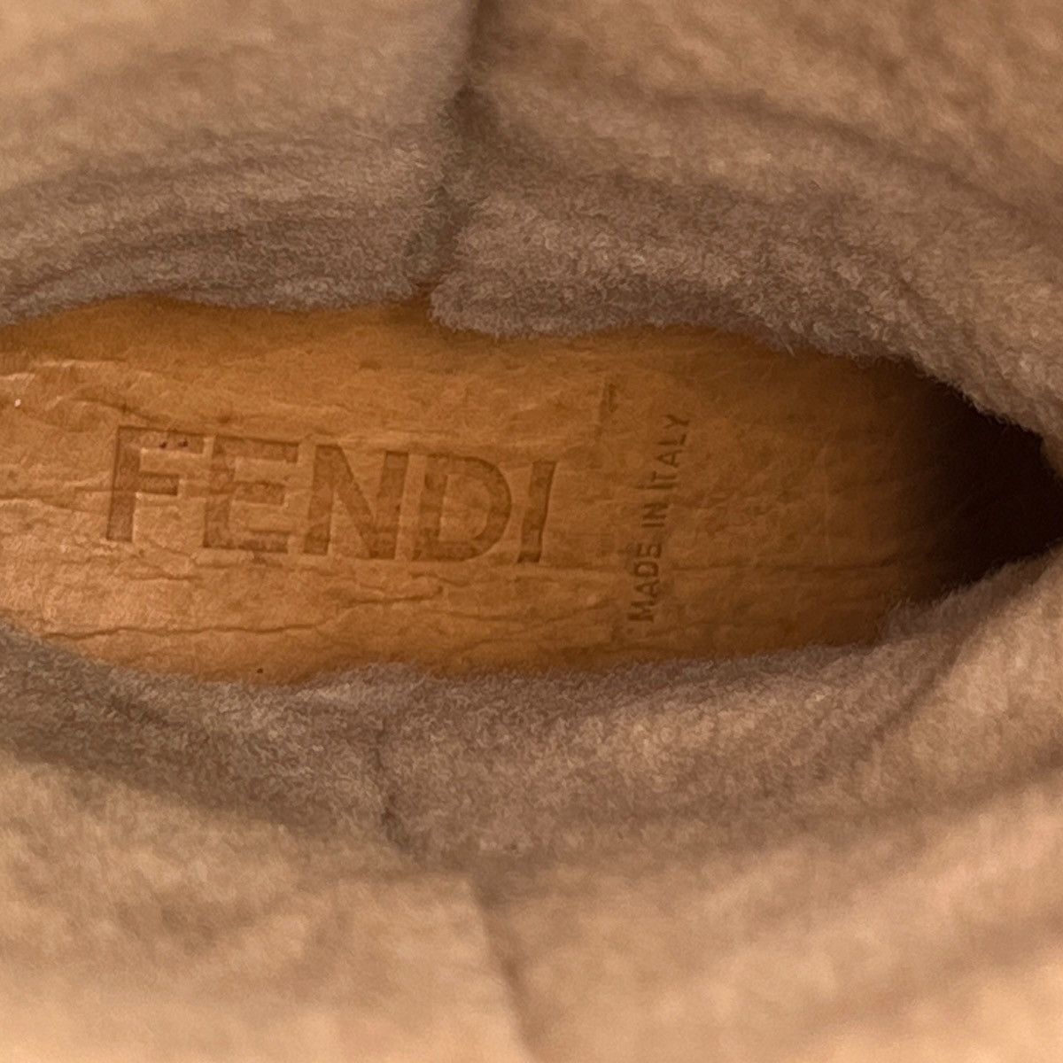 Fendi FENDI Winter 2006 "SNOOPY" Bore Long Boots Size US 4.5 / IT 34.5 - 7 Thumbnail