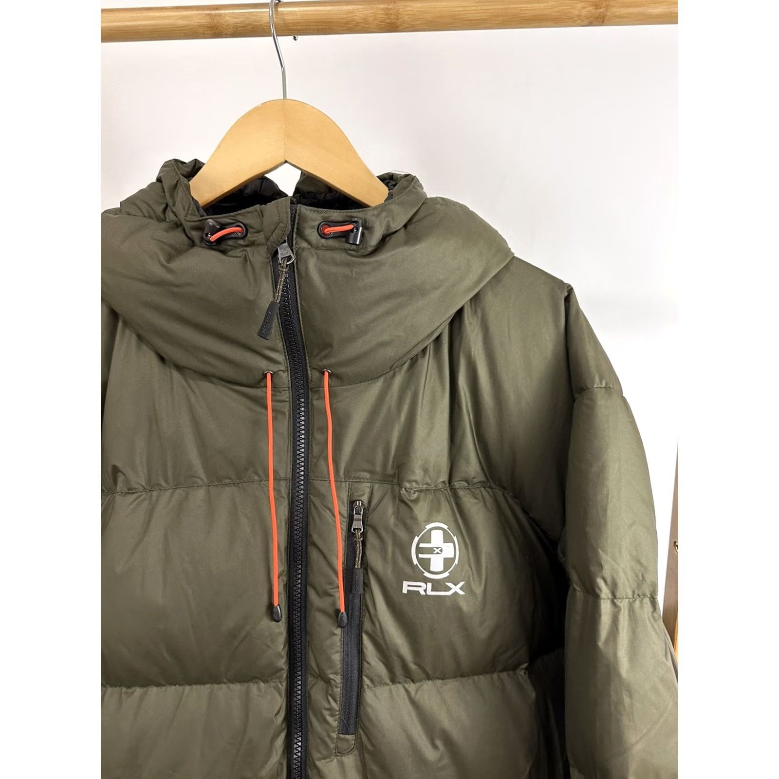 RLX Ralph Lauren Ralph Lauren RLX Green Hooded Jacket 3XB Down Water Repellent Puffer Jacket Mens Size US XXL / EU 58 / 5 - 4 Thumbnail