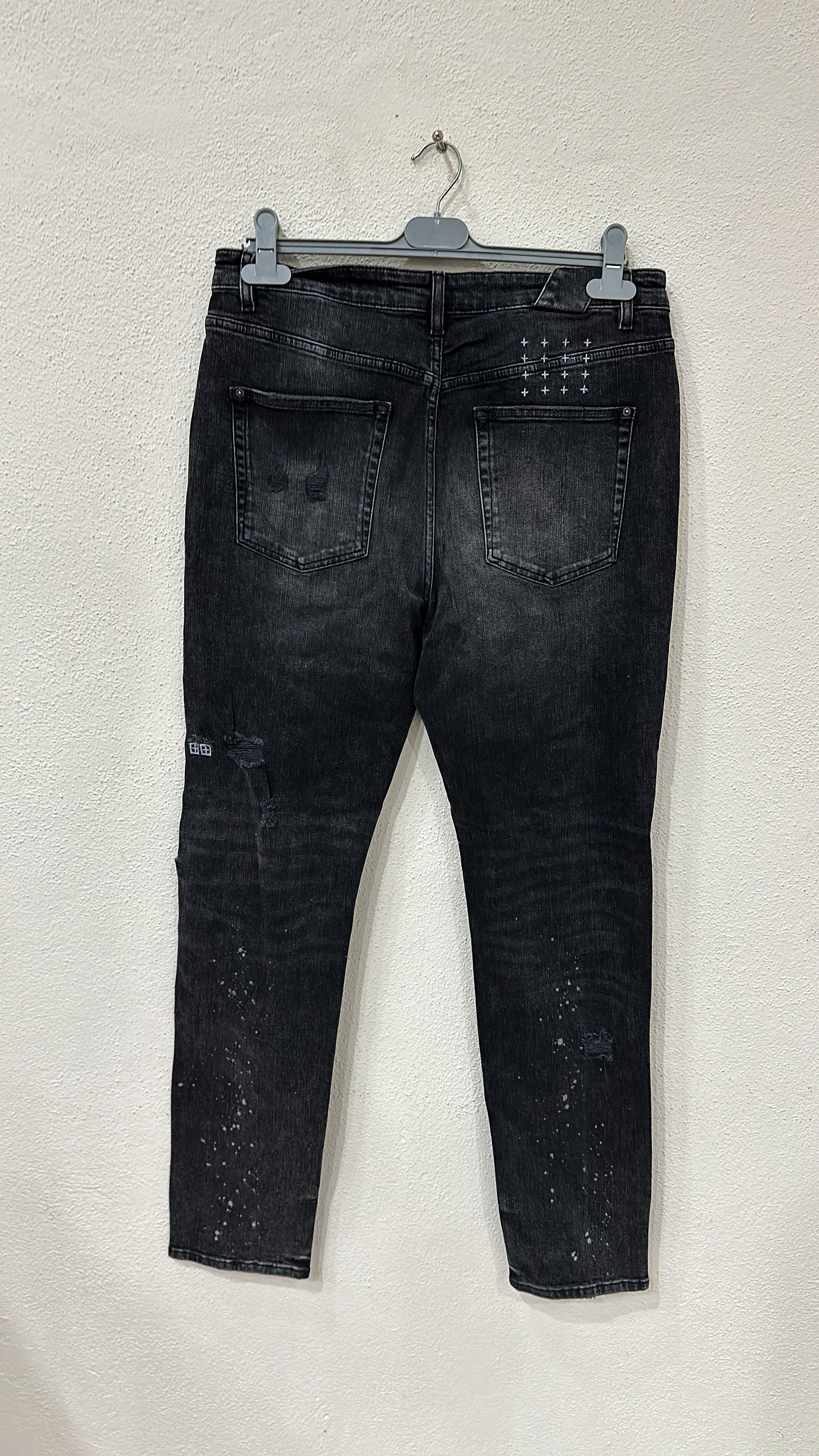 Ksubi Ksubi Chitch Blackk Rokk Denim Black Size 36 Size US 36 / EU 52 - 7 Thumbnail