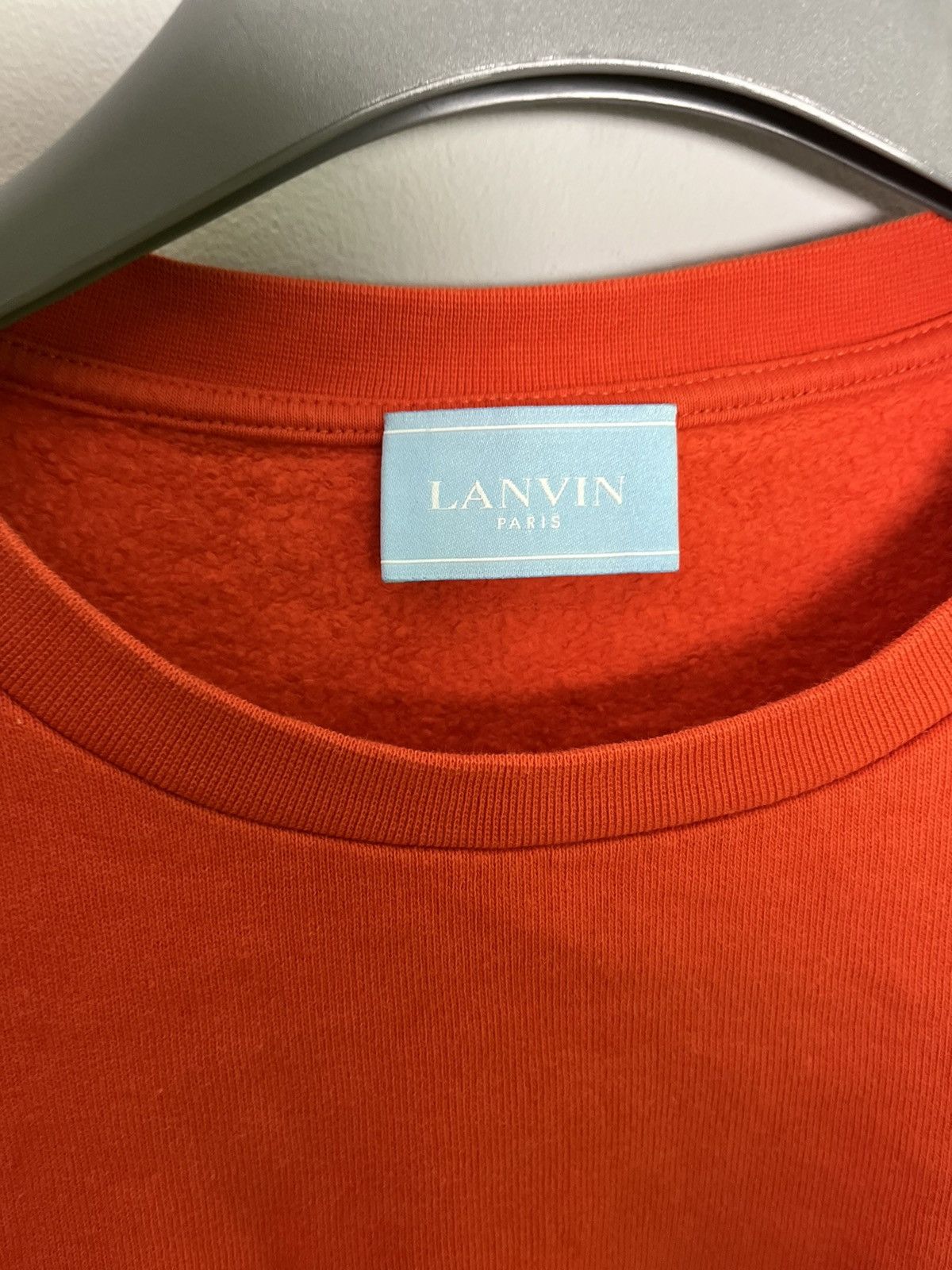 Lanvin Lanvin crewneck sweatshirt logo Size US S / EU 44-46 / 1 - 2 Thumbnail