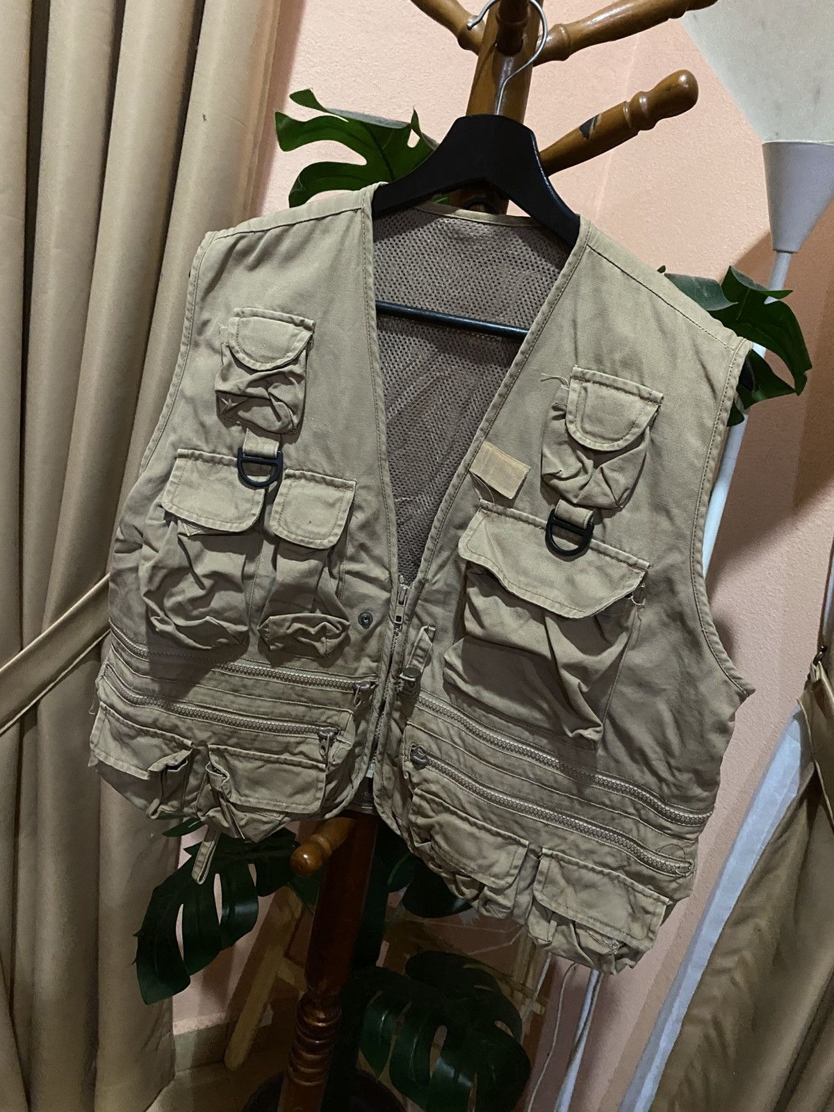 Vintage Vintage Flying Tigers Tactical Multi-Pocket Utility Khaki Size US L / EU 52-54 / 3 - 4 Thumbnail