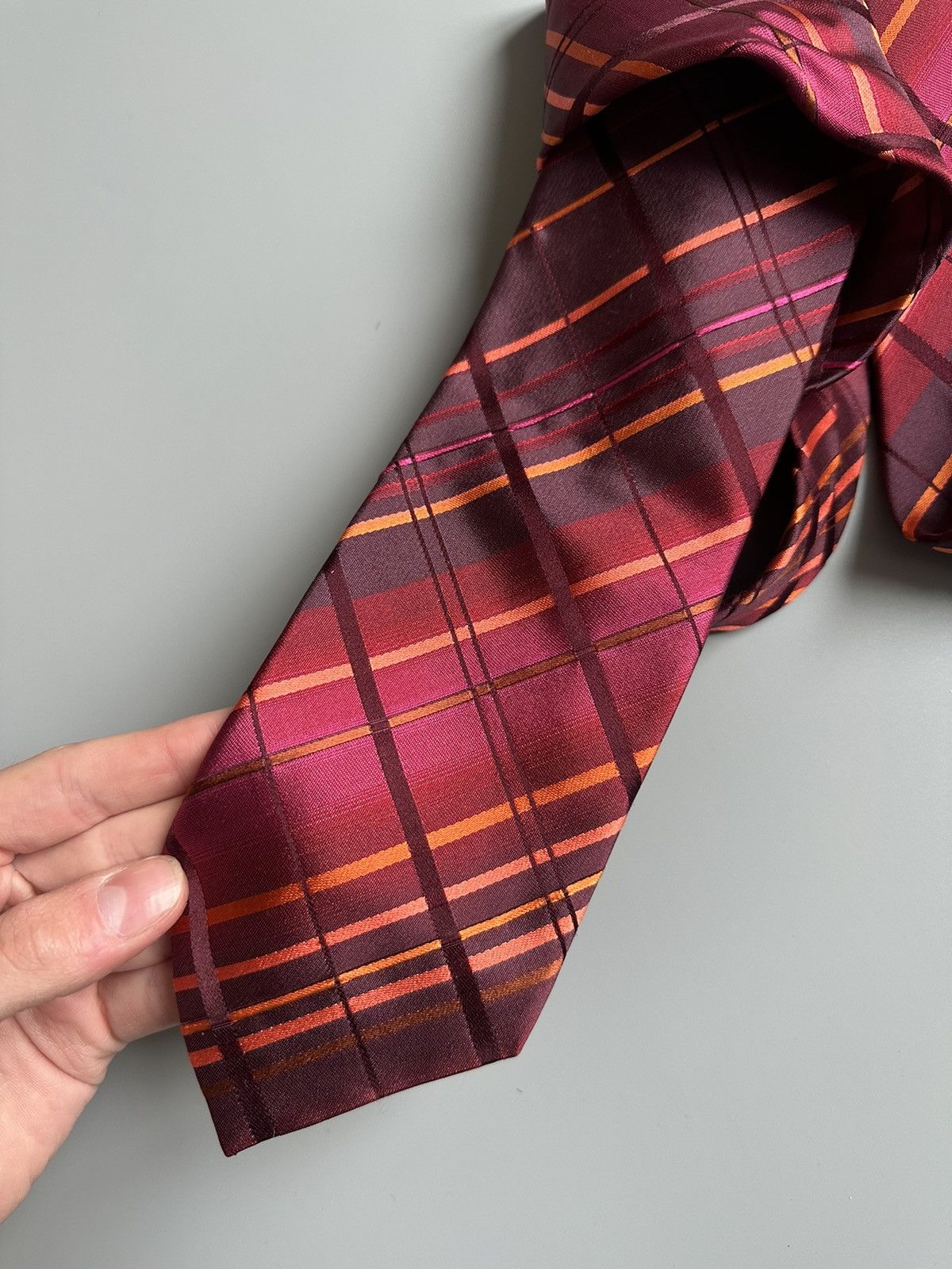 Kenzo Kenzo Homme Stripe Tie Silk Made in Italy Size ONE SIZE - 4 Thumbnail