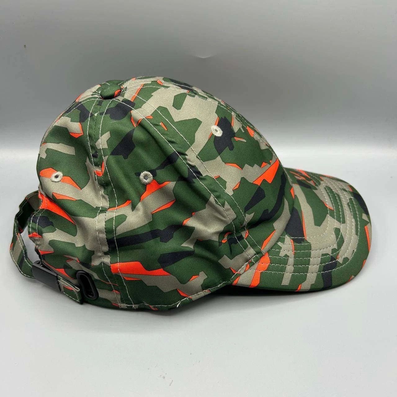 Nike Nike Heritage 86 Hat Men Green Orange Camouflage Strap Back Size ONE SIZE - 5 Thumbnail
