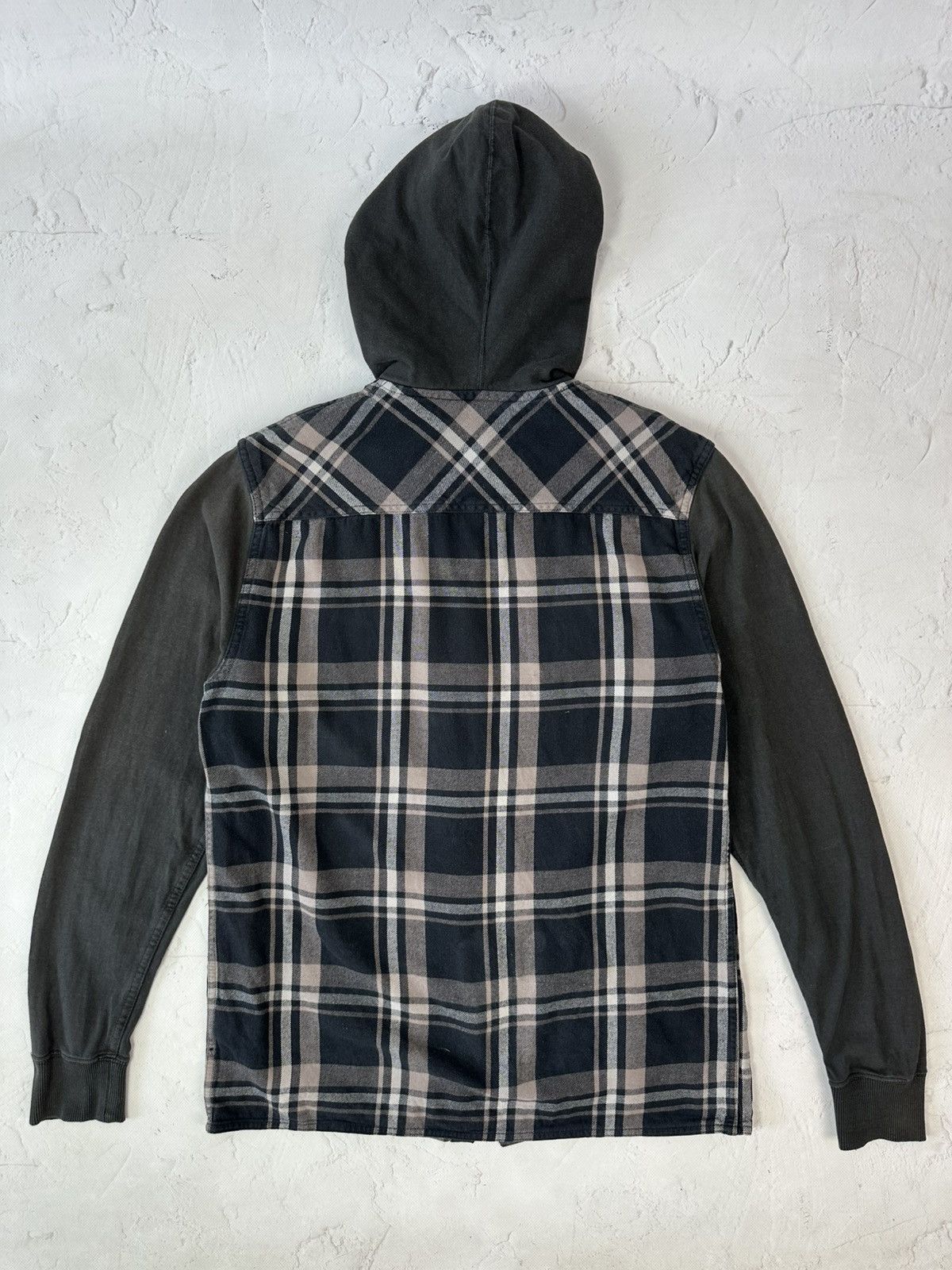 Oakley Vintage Oakley Check Hooded Flaneel Shirt Size US M / EU 48-50 / 2 - 7 Thumbnail