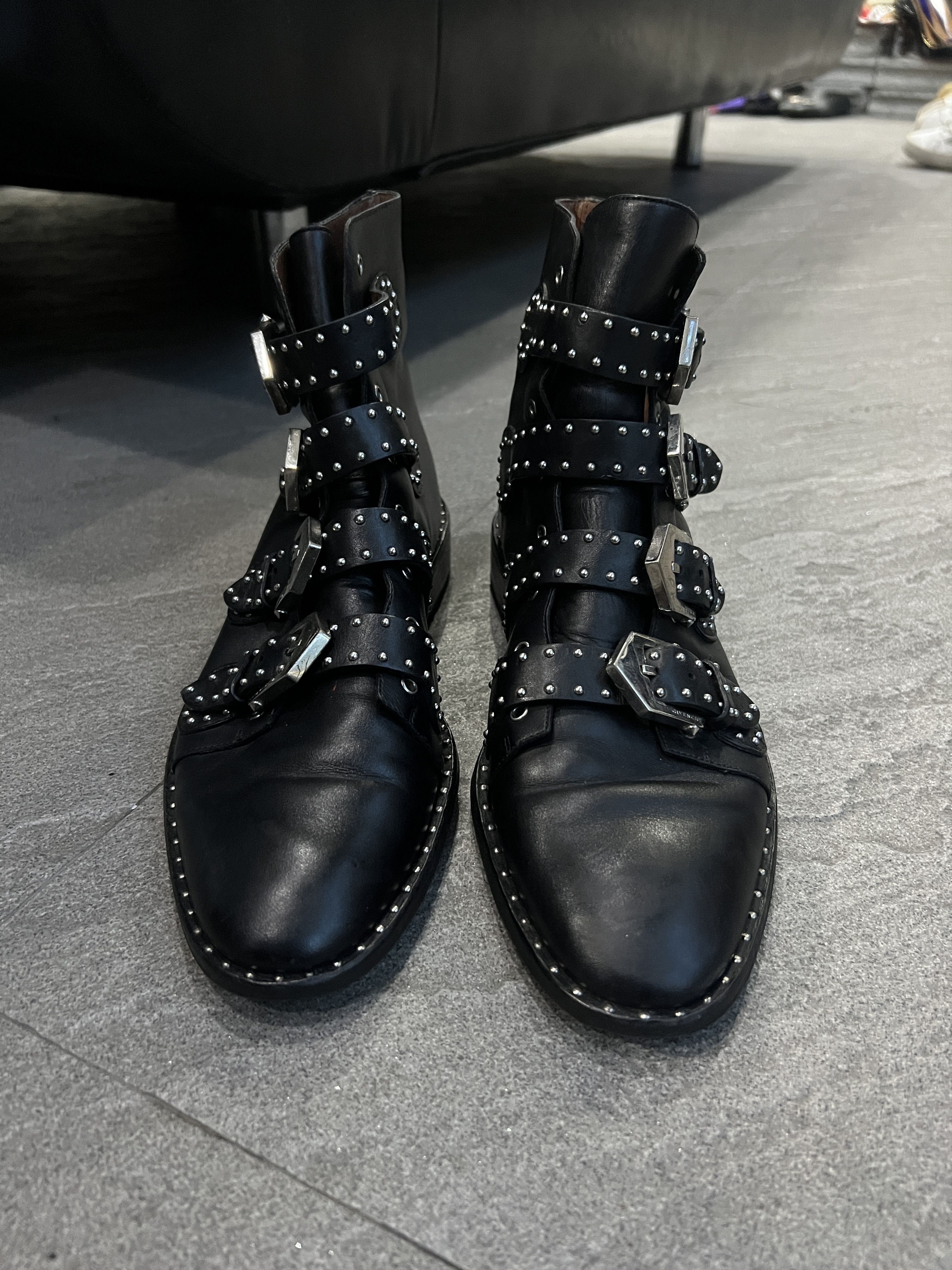 Givenchy Givenchy Studded Multi Buckle Harness Boots 41 Size US 8 / EU 41 - 3 Thumbnail