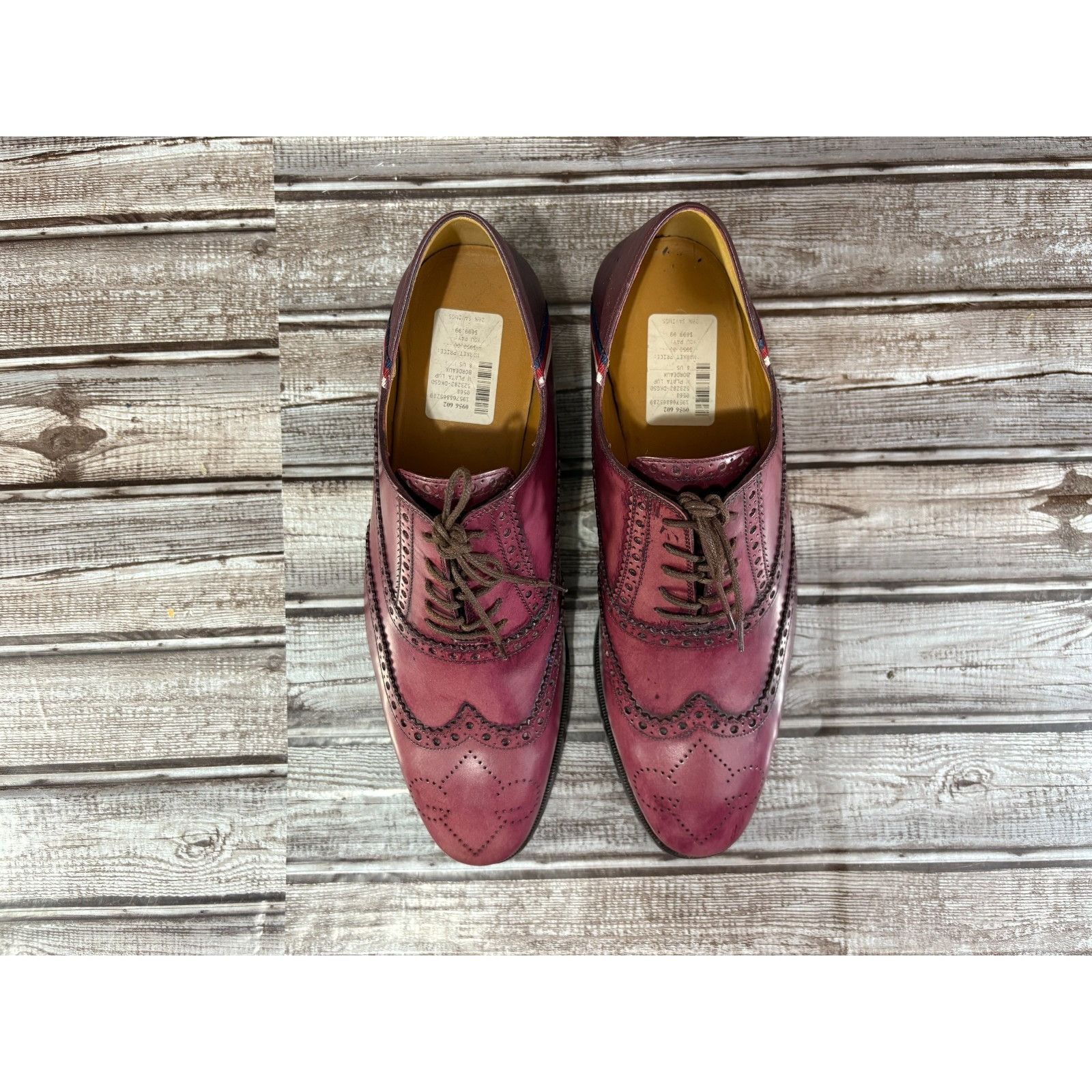 Gucci Gucci Brogue Sylvie Web Oxford Classic Signature Details Sho Size US 8 / EU 41 - 4 Thumbnail